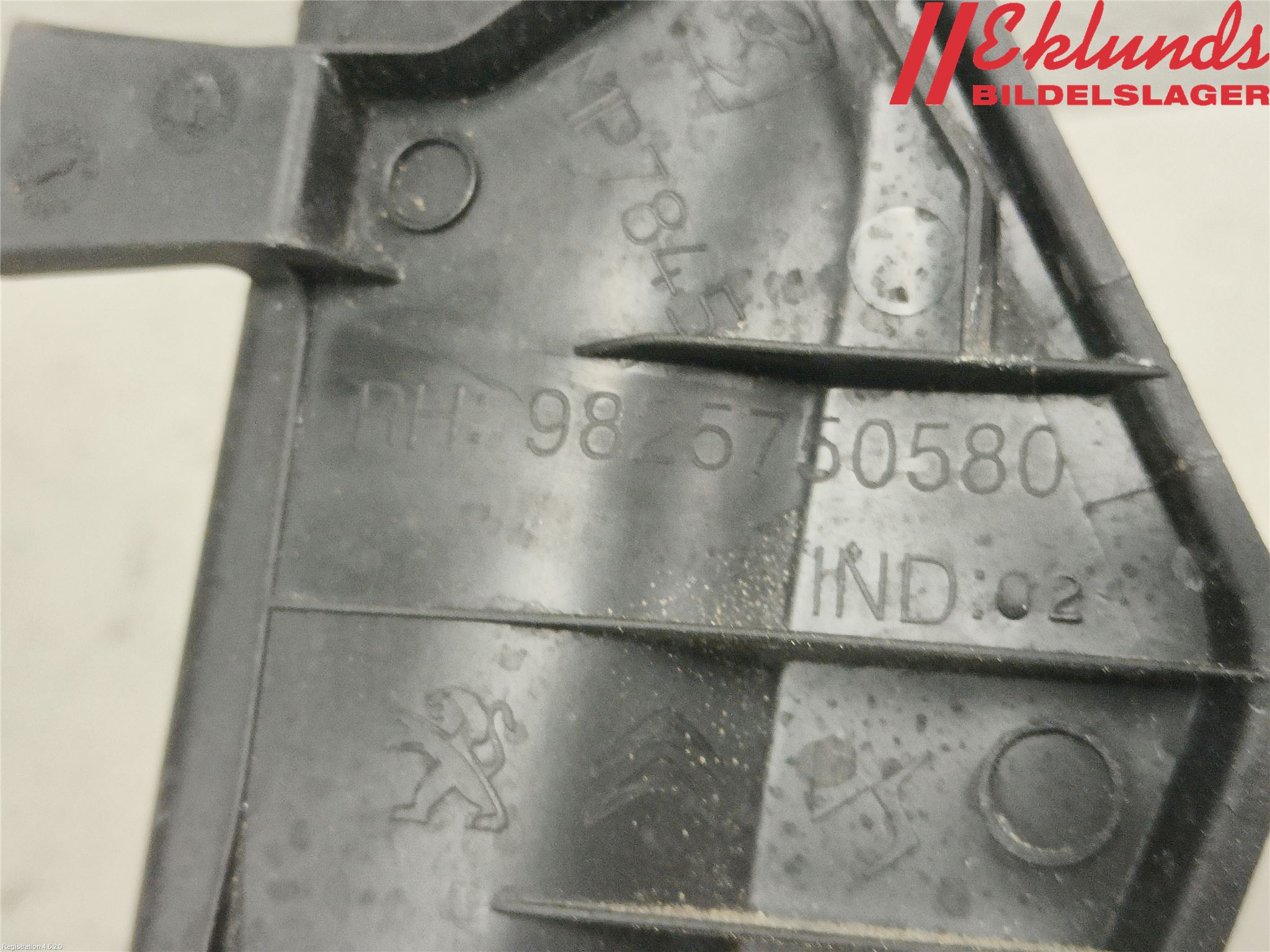 Peugeot 2008/E-2008 20- Torpedplåt-Torpedplast