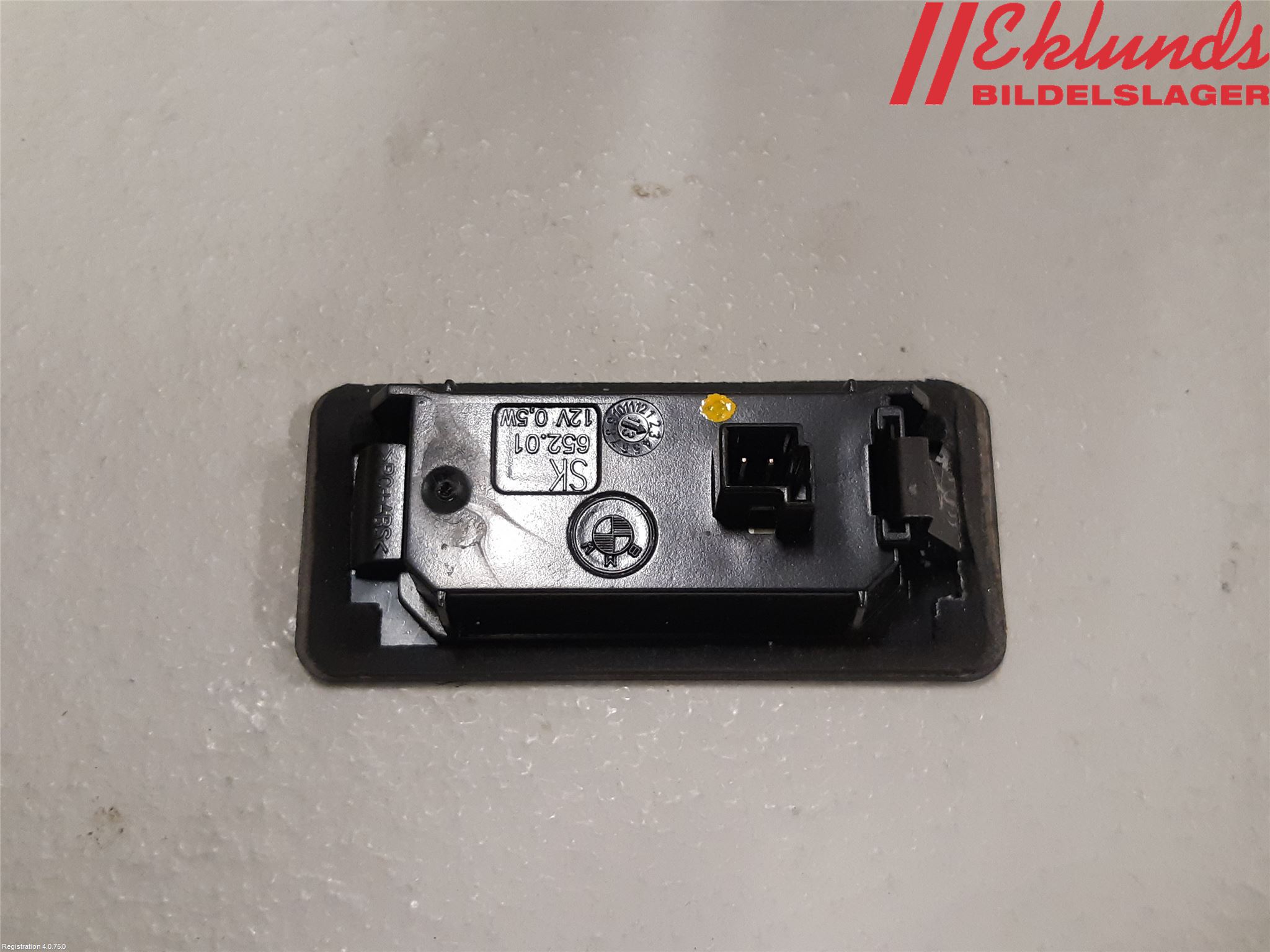 BMW 5 F10/F11/F18 09-17 Skylt Belysning