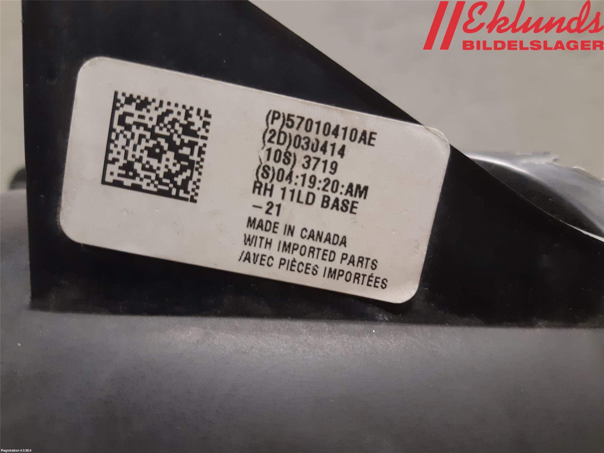 Dodge CHARGER 66- Strålkastare Höger