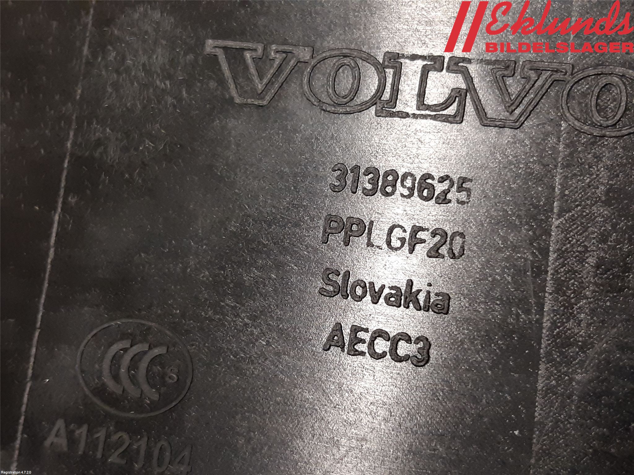 Volvo XC90/RECHARGE 16- Inr Tunnelfack