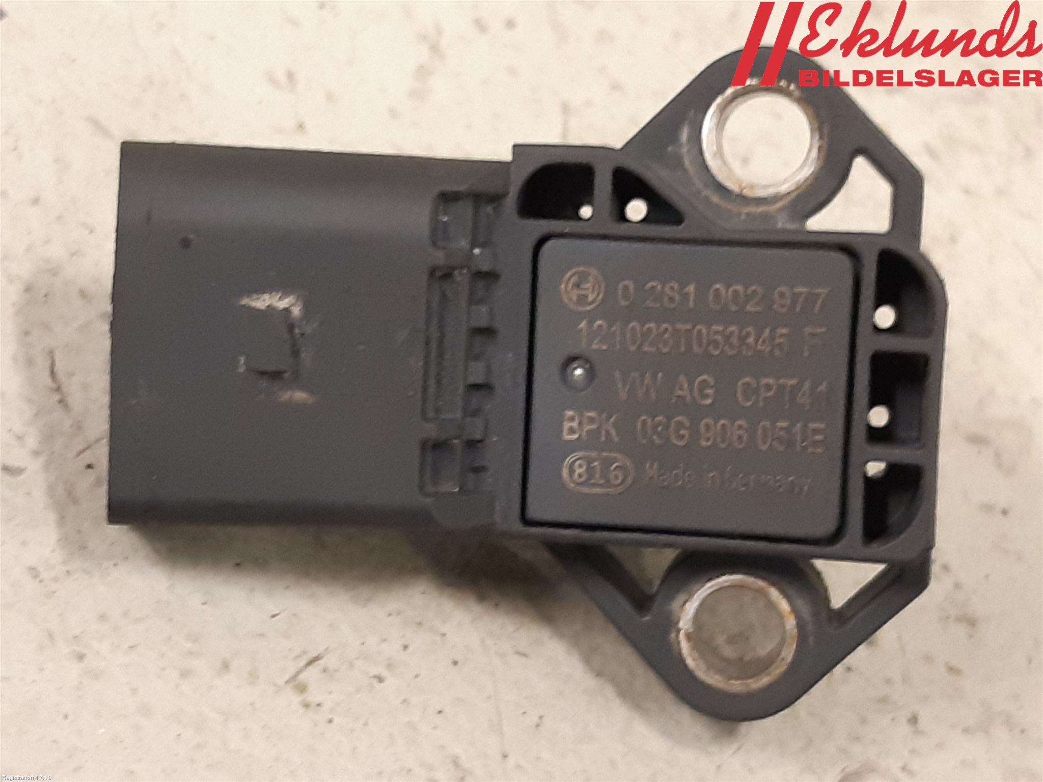 Audi A3/S3 05-13 Givare Laddluftstryck