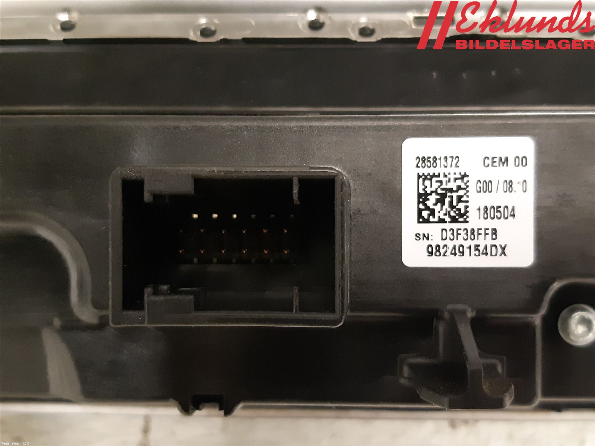 Peugeot 3008 17-24 Strömställare Multifunktion