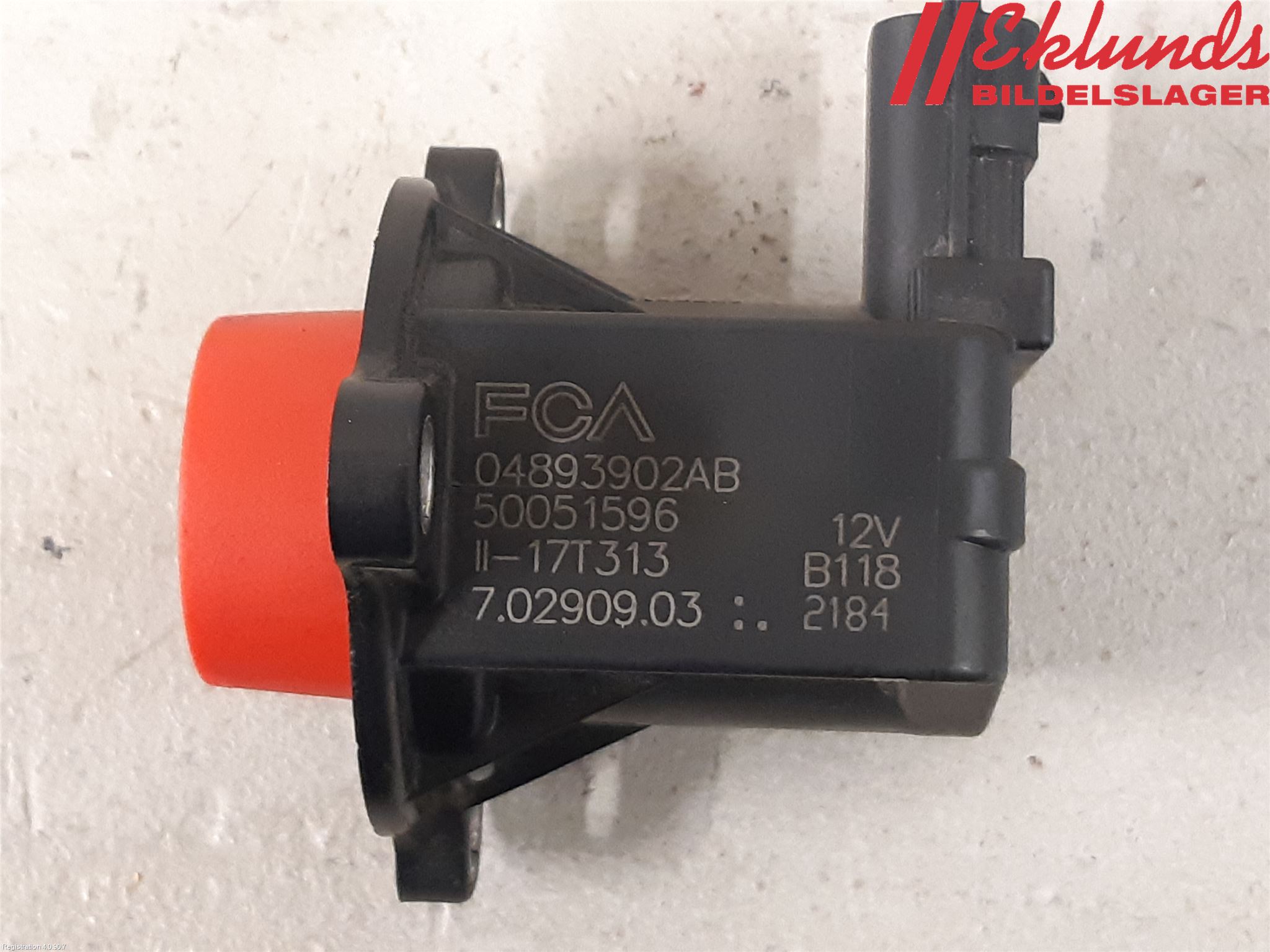 Alfa GIULIA Magnetventil Laddtryck