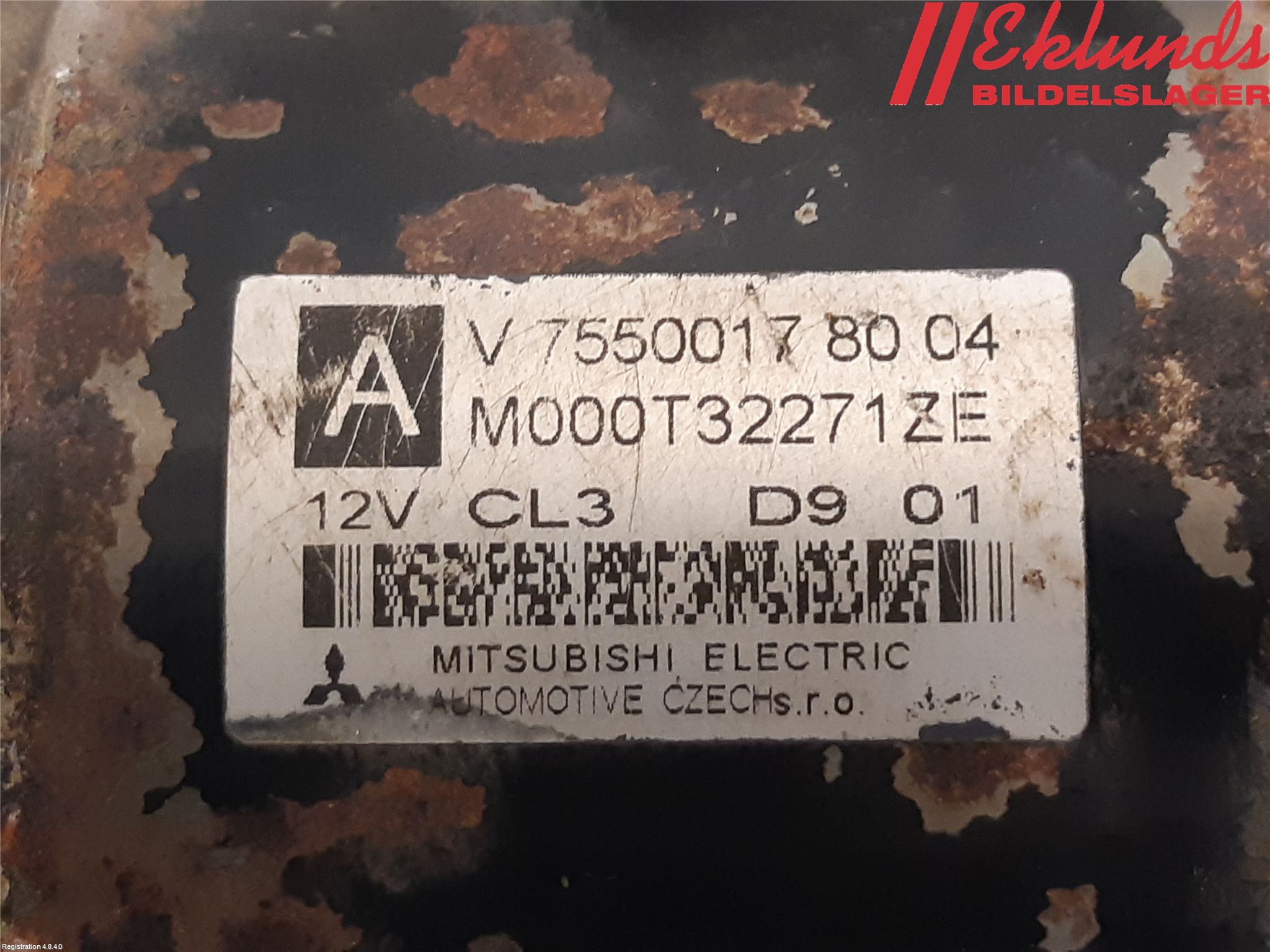 Citroen C3 PICASSO Startmotor