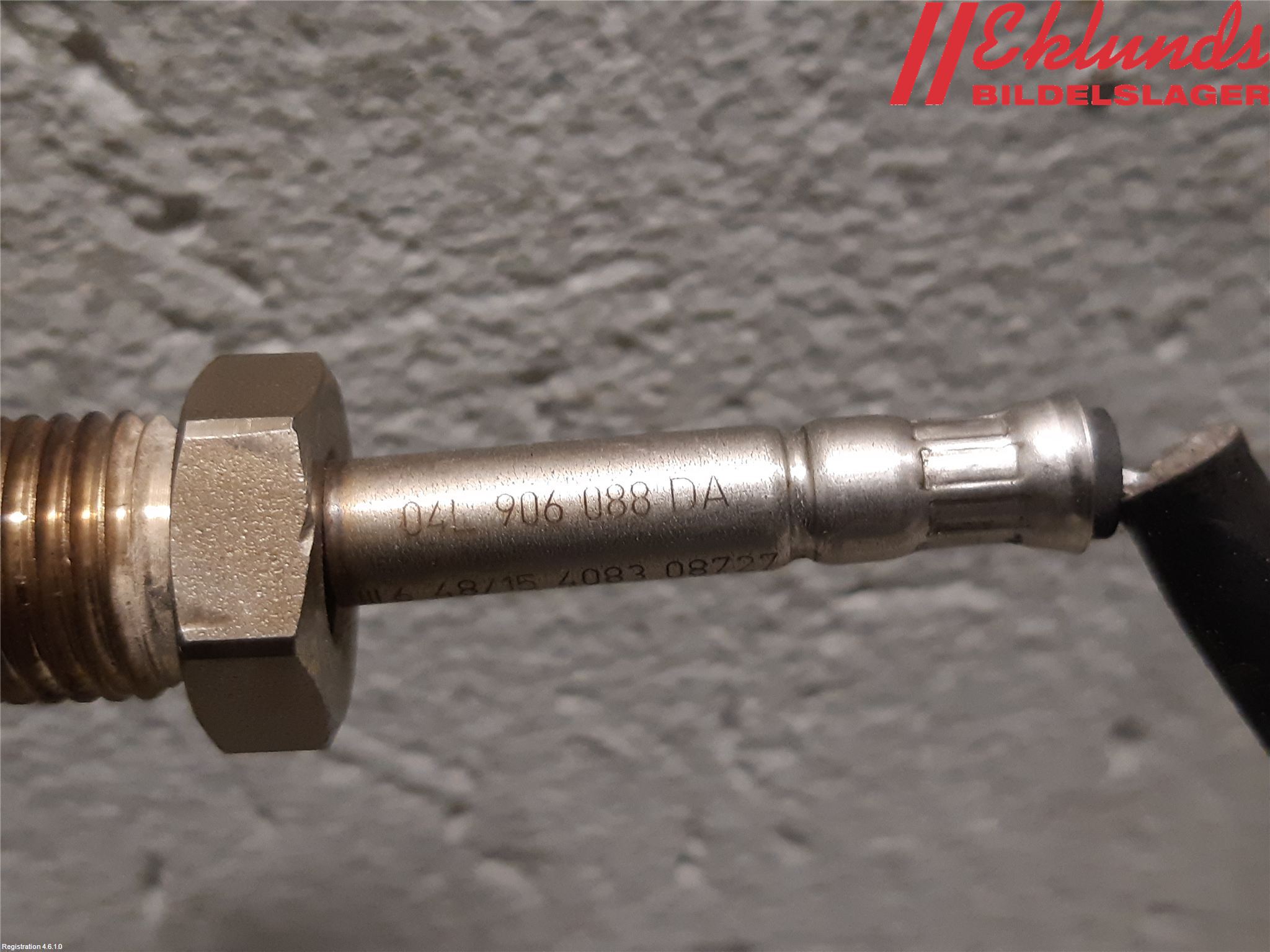 Volkswagen VW GOLF / E-GOLF VII 13-20 Givare Temp-Tryck Avgas