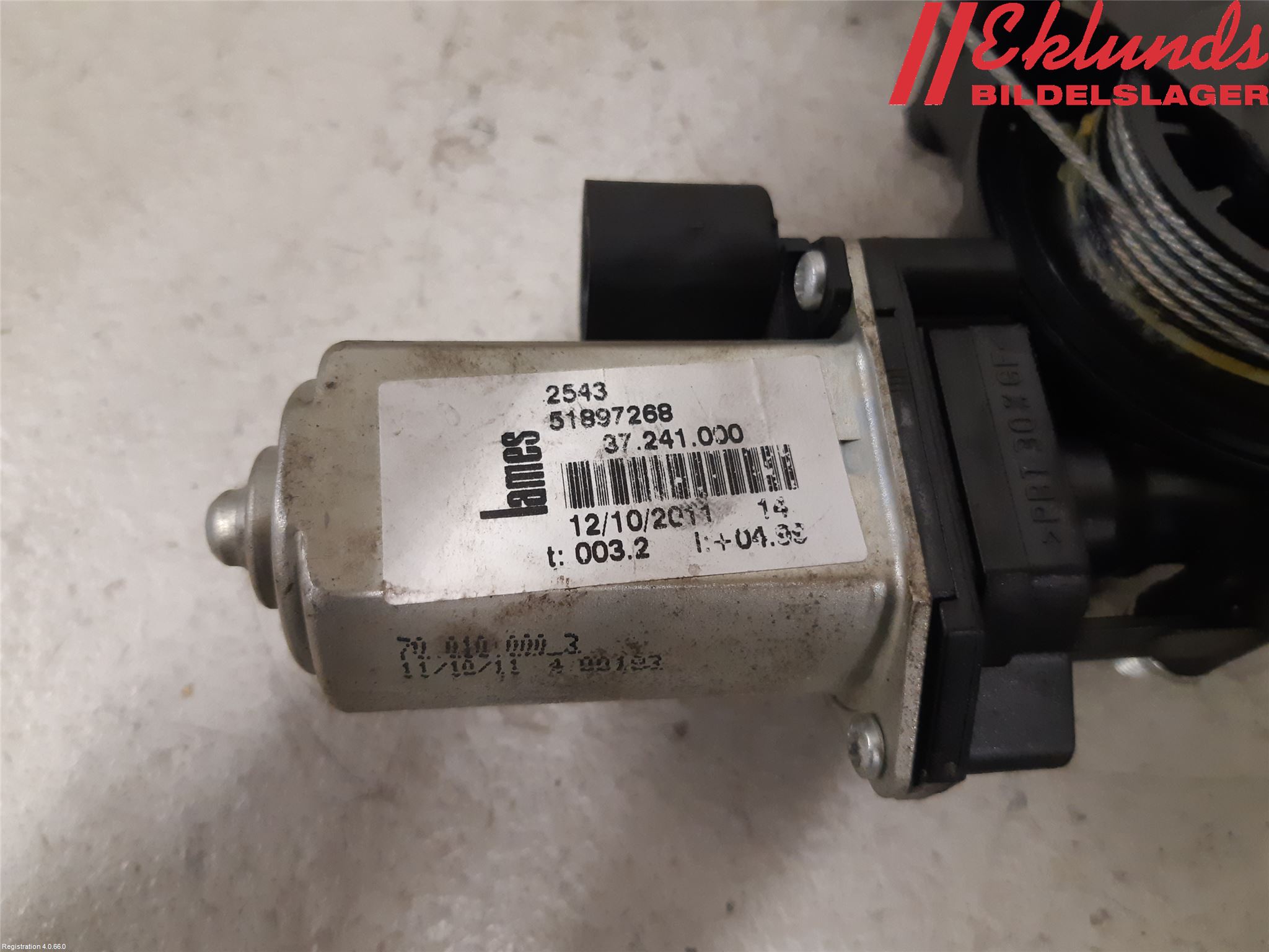 Ford KA 09-16 Fönsterhiss El Kompl