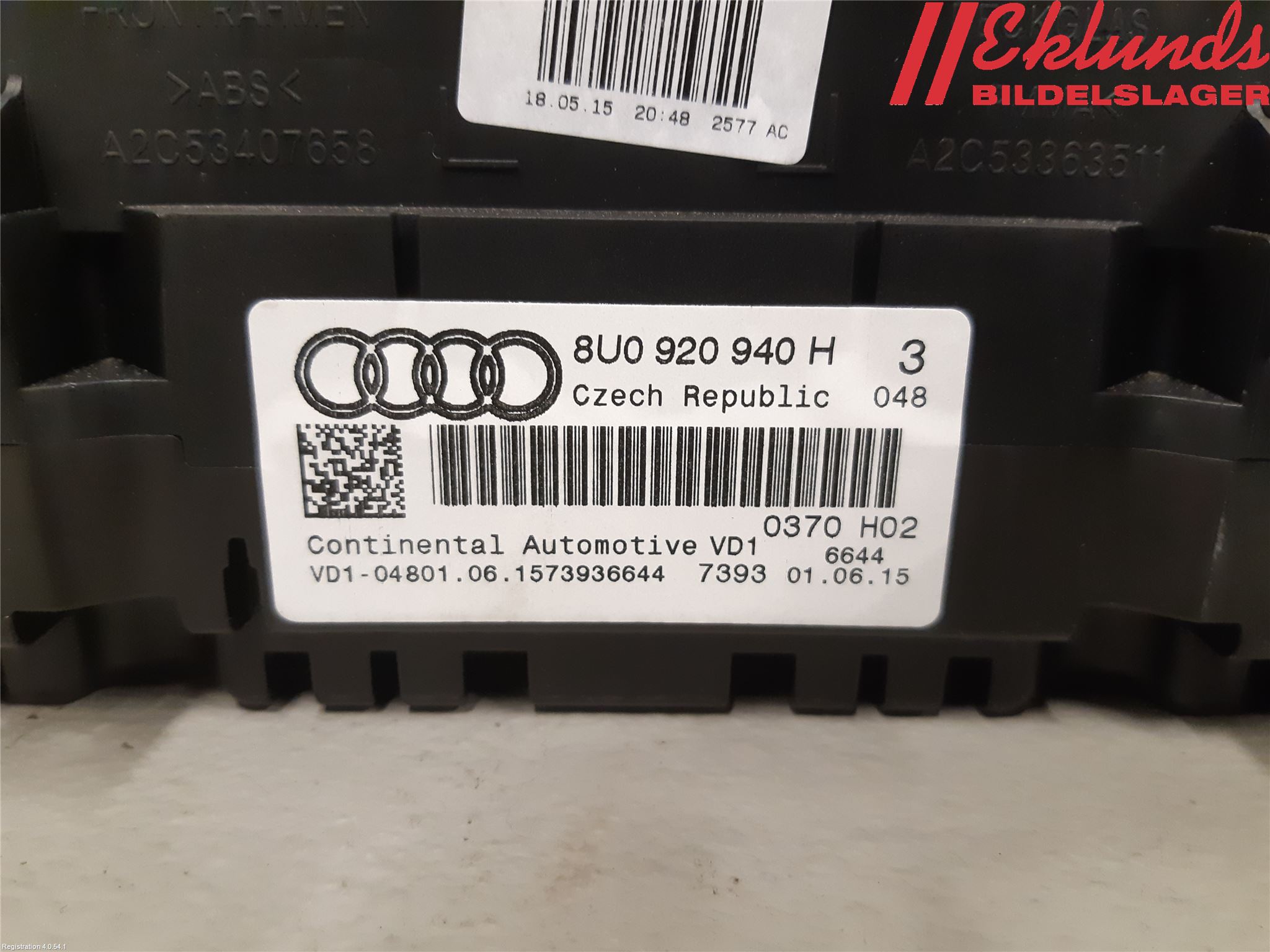 Audi Q3 8U 12-18 Instrument Komb