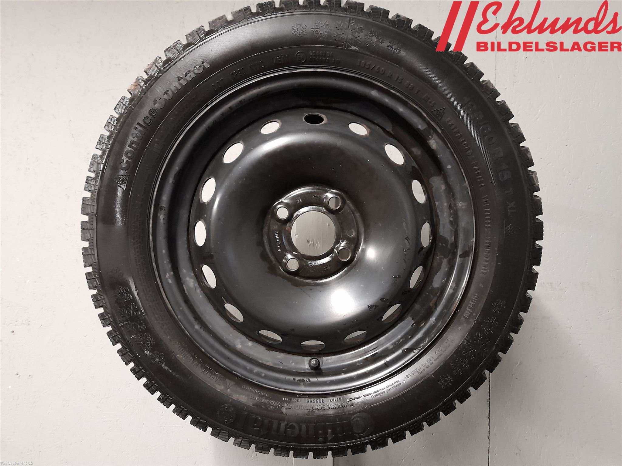 Renault CLIO IV 12-16 Vinterdäck Plåtfälg 4St