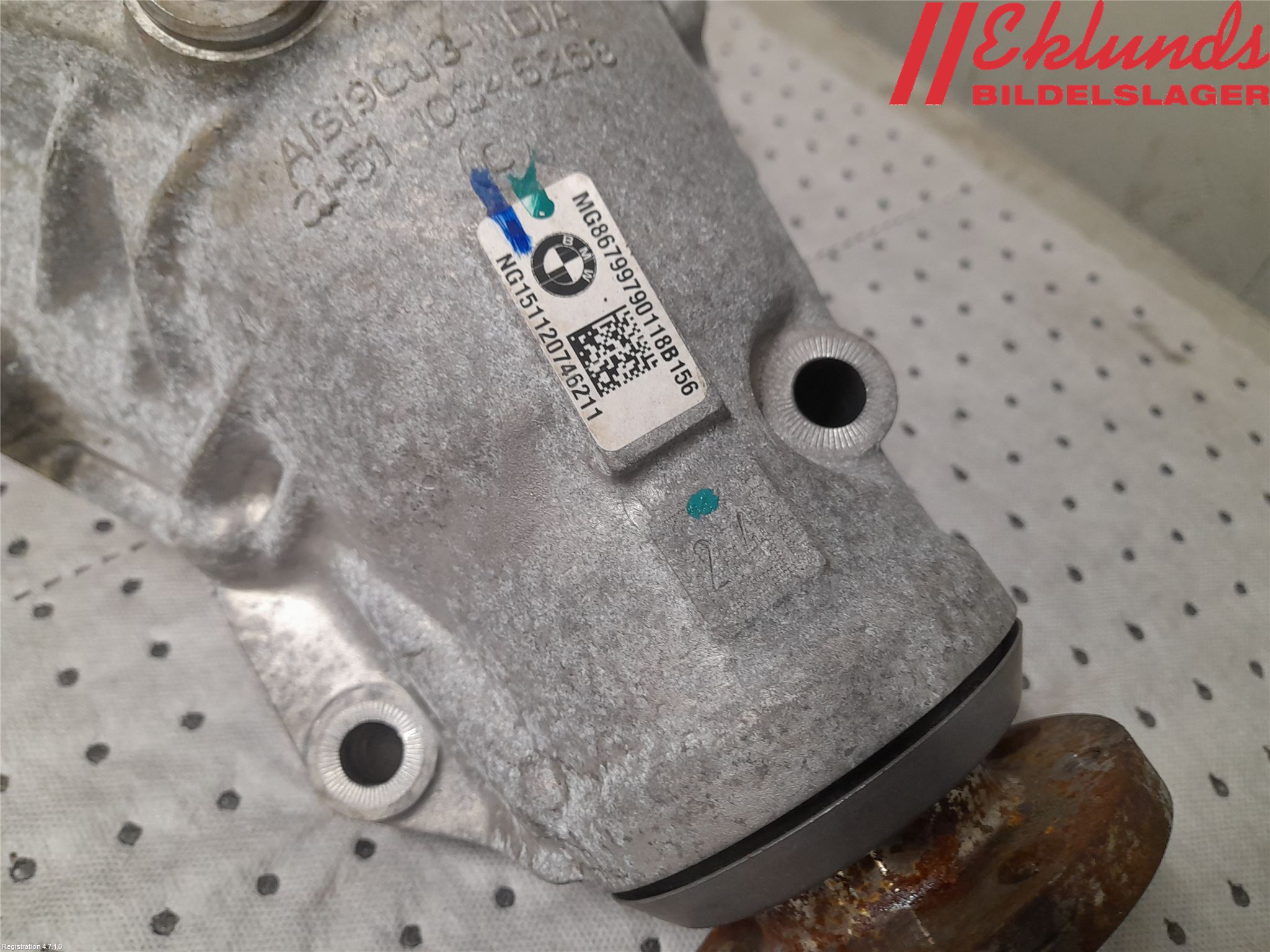 BMW X3 G01 18- Framvagn Diffrential