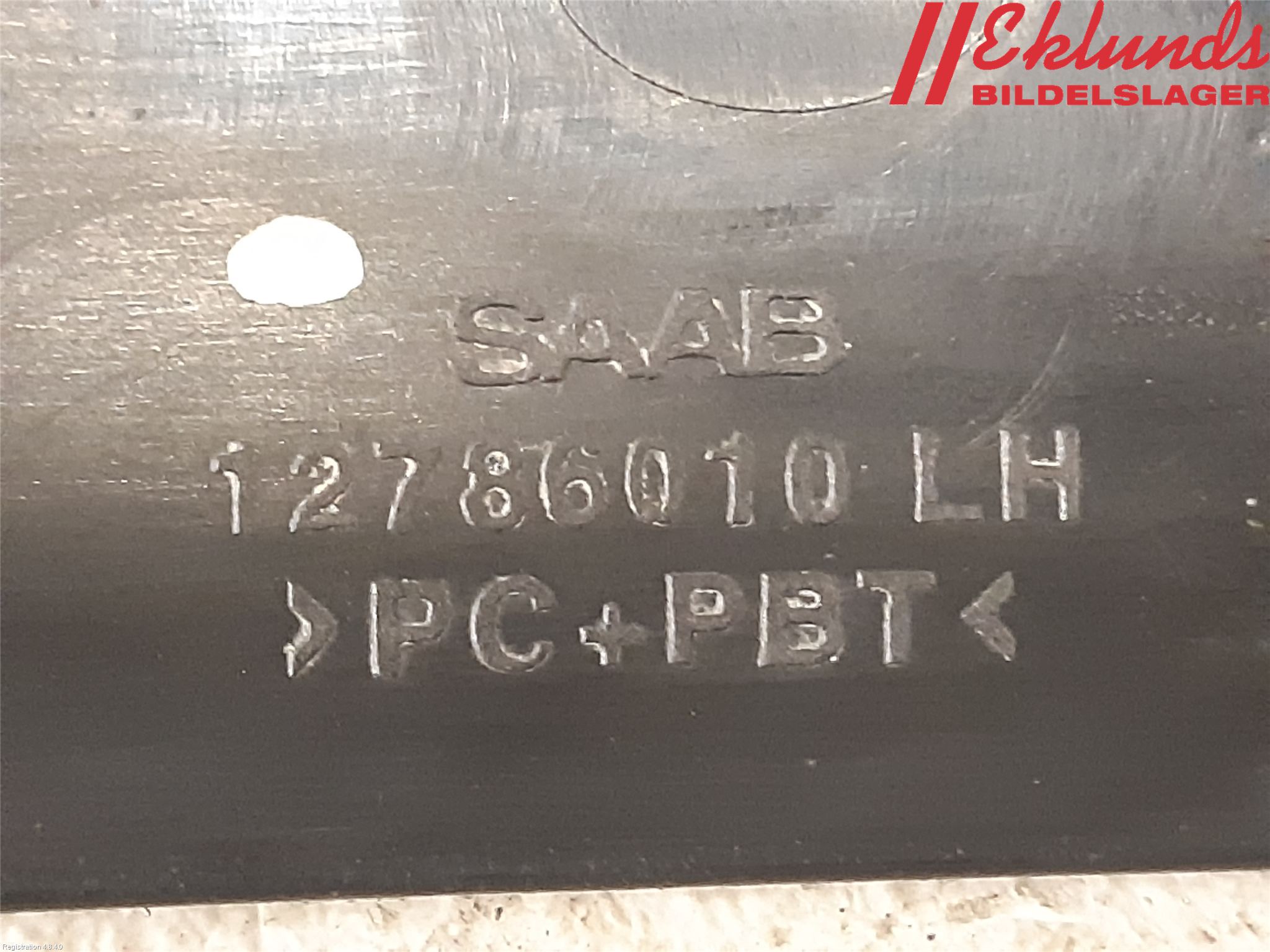 Saab 9-3 VER 2 Stöt Utfyllnad-List-Grill