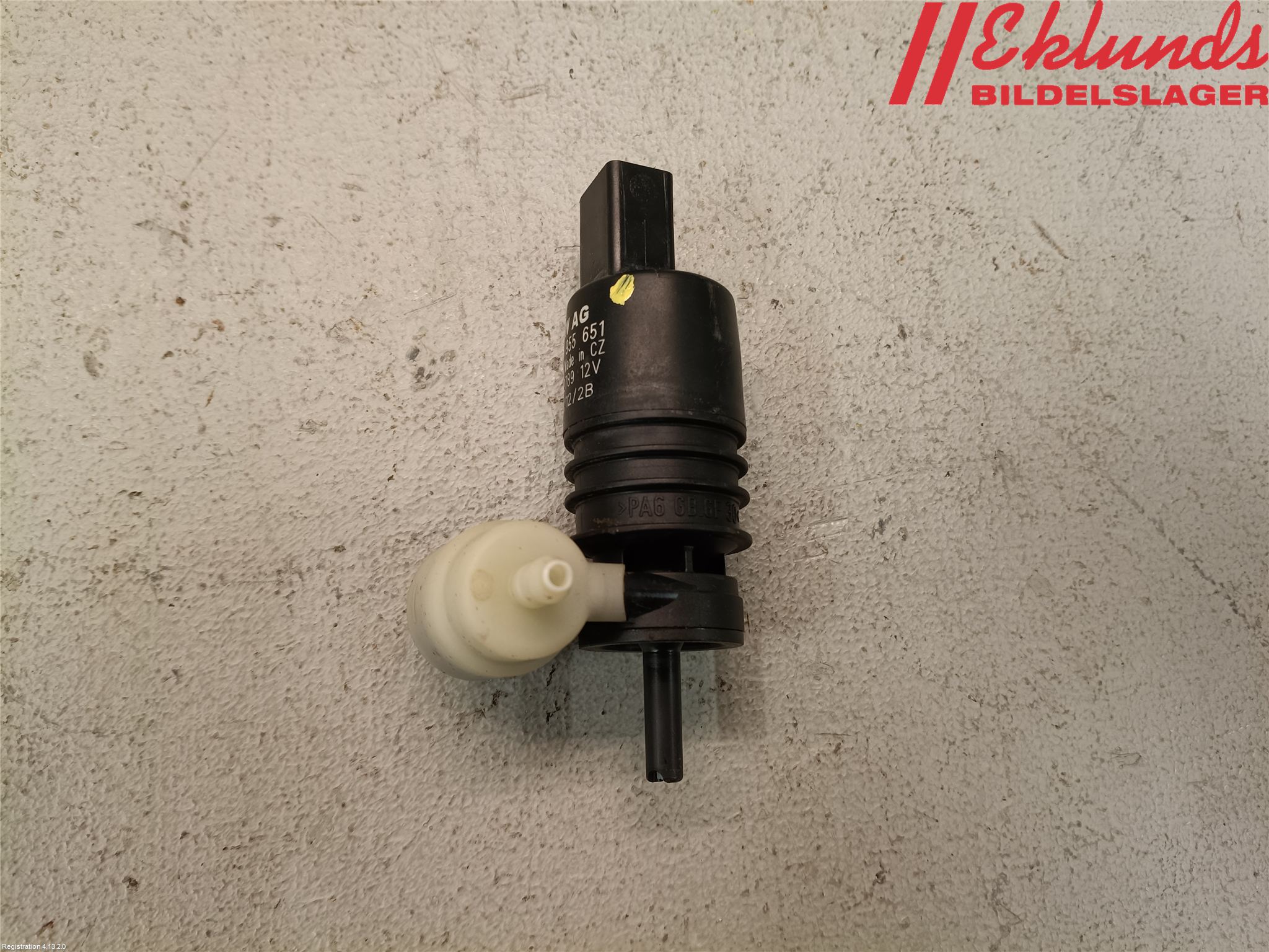 Skoda SUPERB 09-15 Spolarpump Vindruta