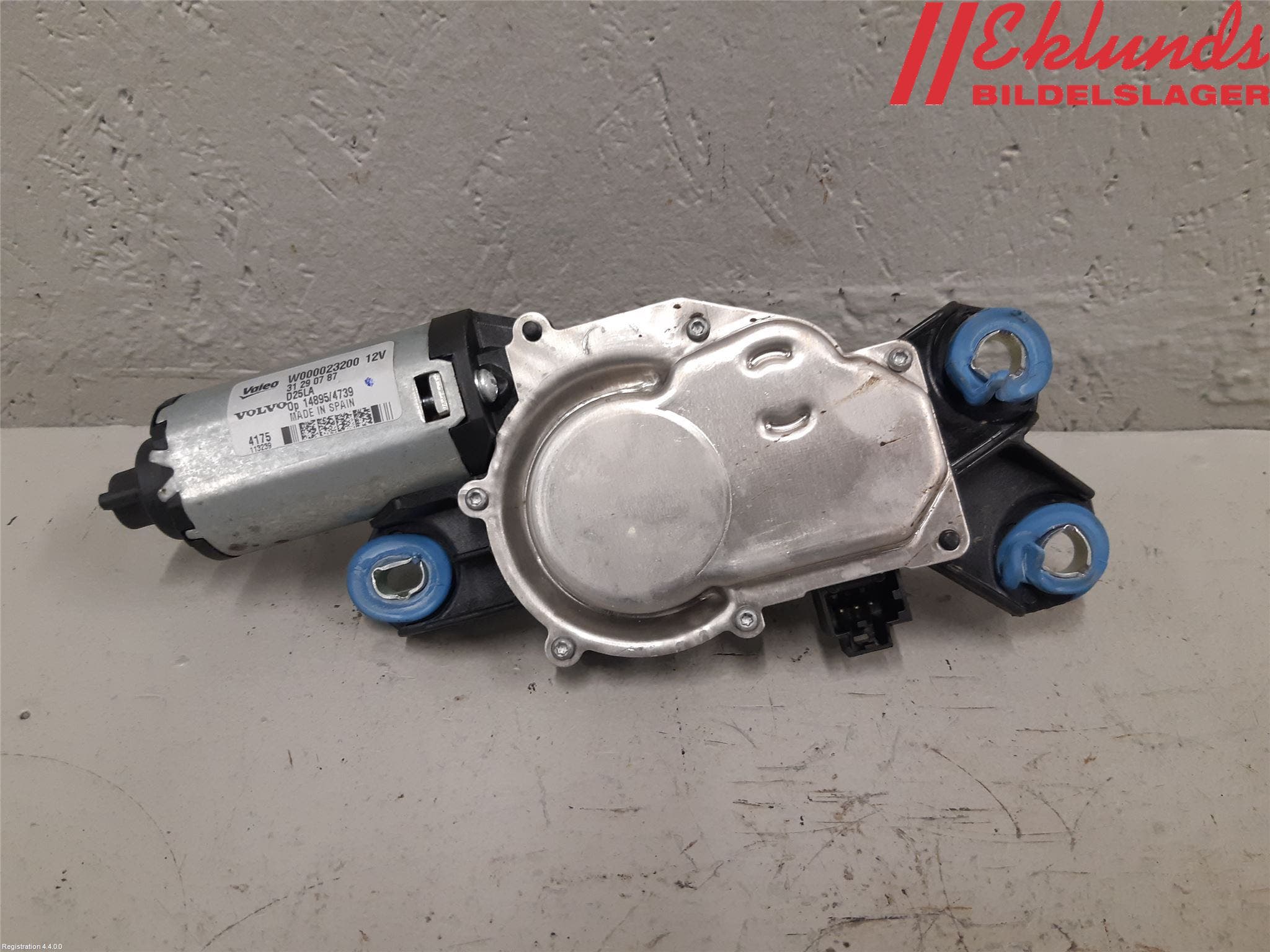 Volvo V70 14-16 Torkarmotor Baklucka