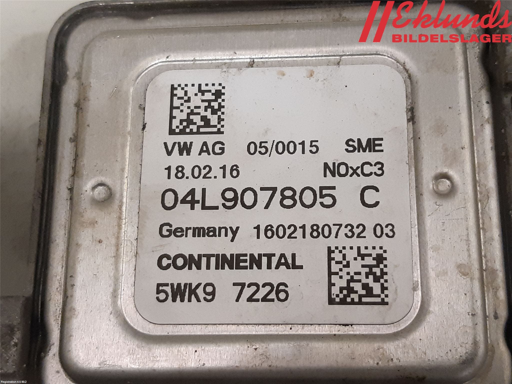 Volkswagen VW PASSAT 15-19 Injlambdasond