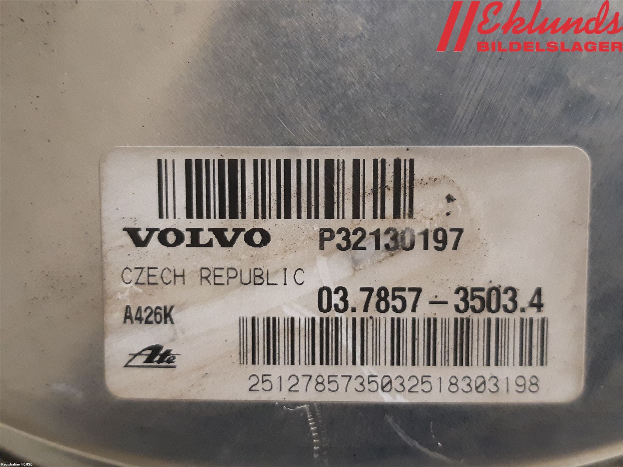 Volvo V90 17->> Bromsservo