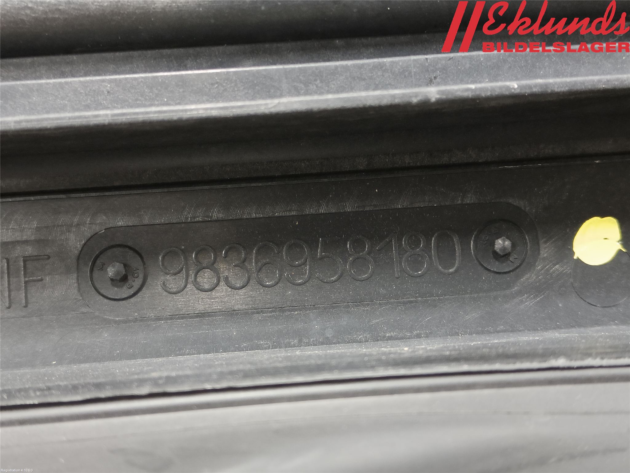 Peugeot 308/E-308 21- Deflektor Plåt-Plast Kylning