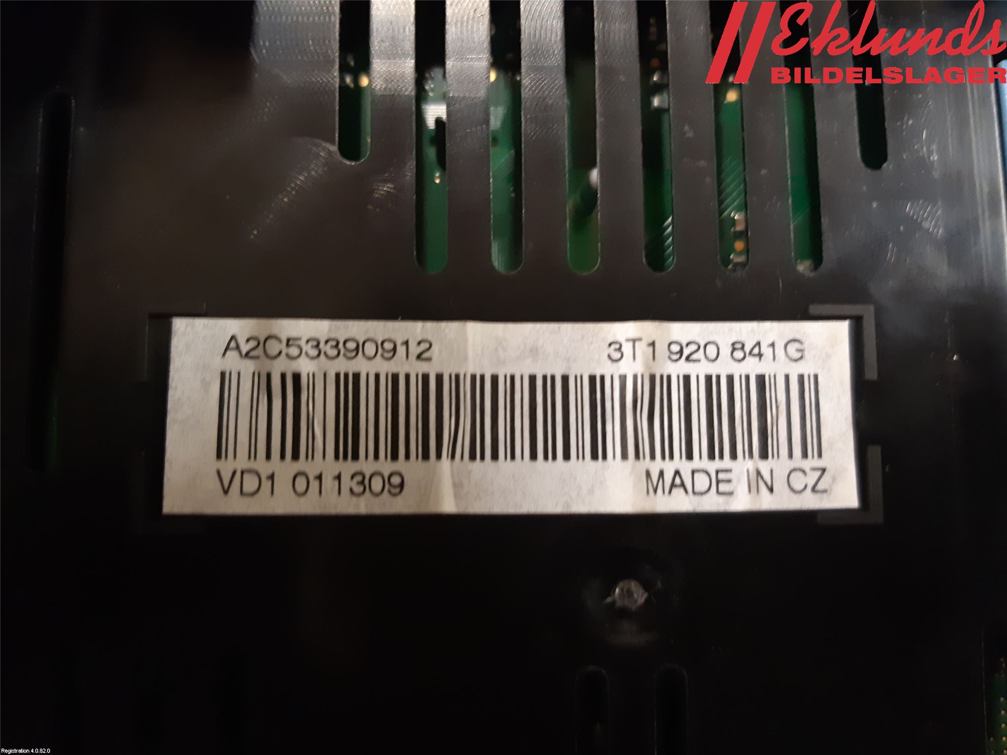 Skoda SUPERB 09-15 Instrument Komb