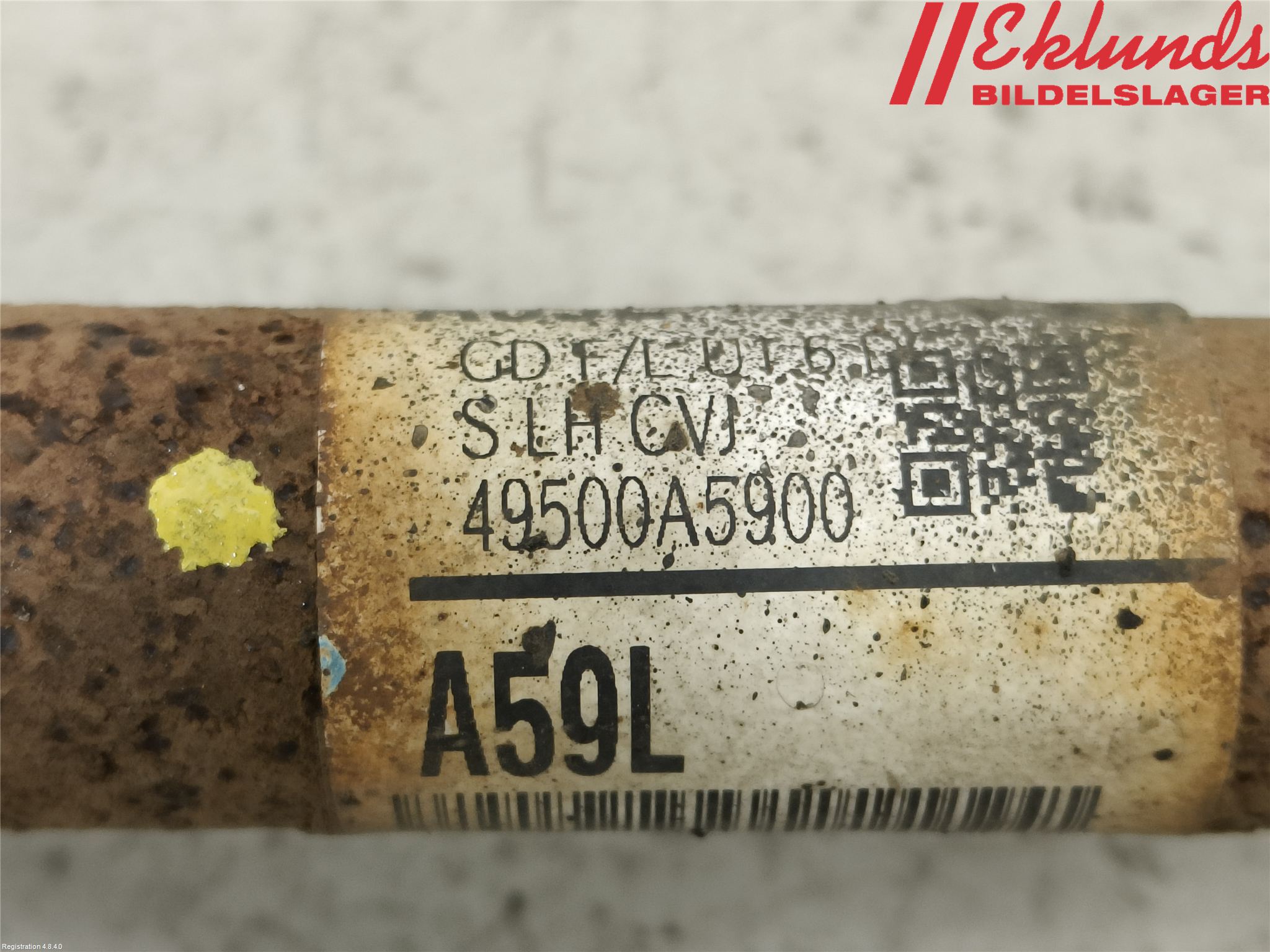 Kia CEED 12-18 Drivaxel Fram Vänster