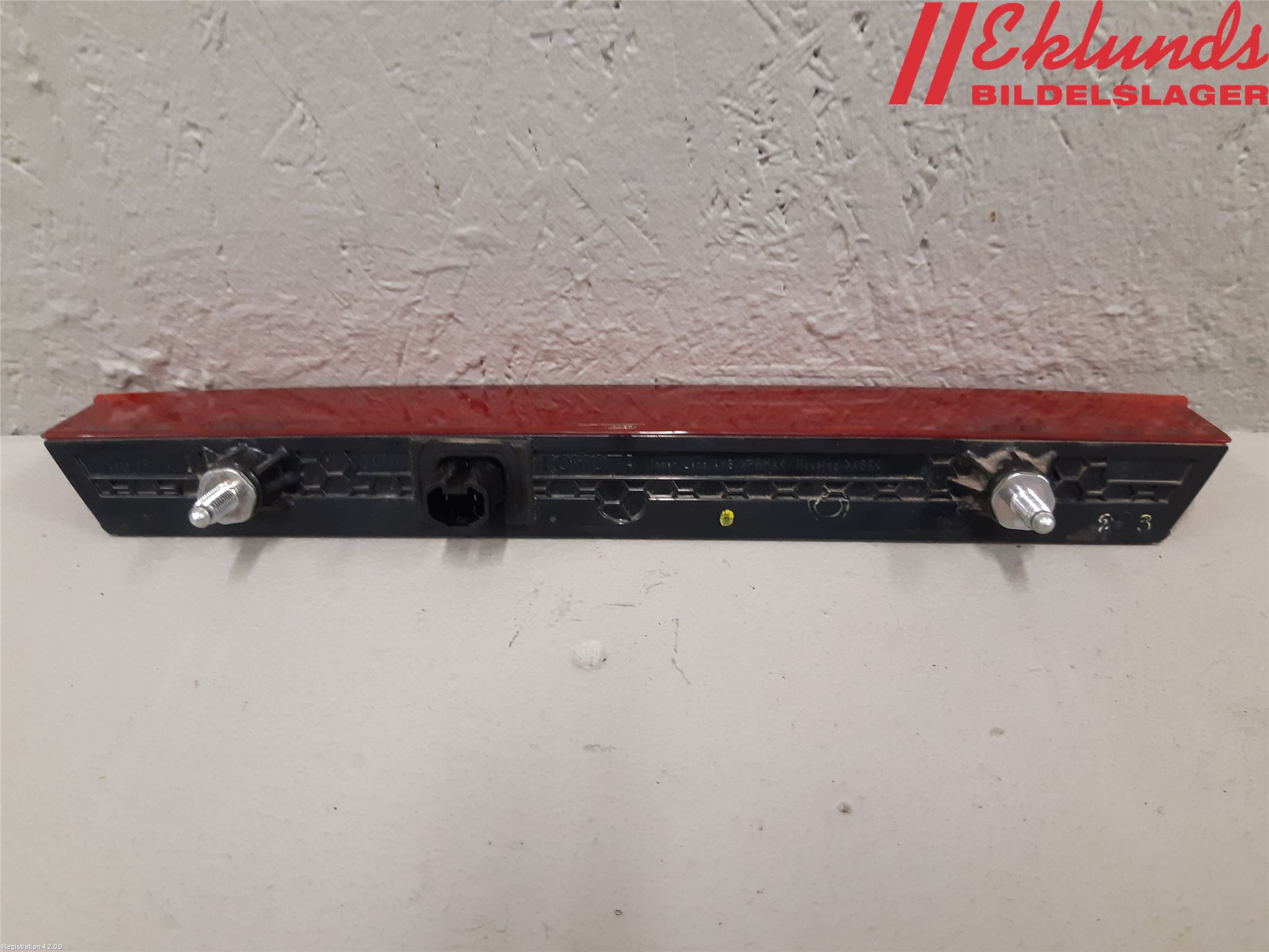 Toyota COROLLA 19- Bromsljus Bakruta