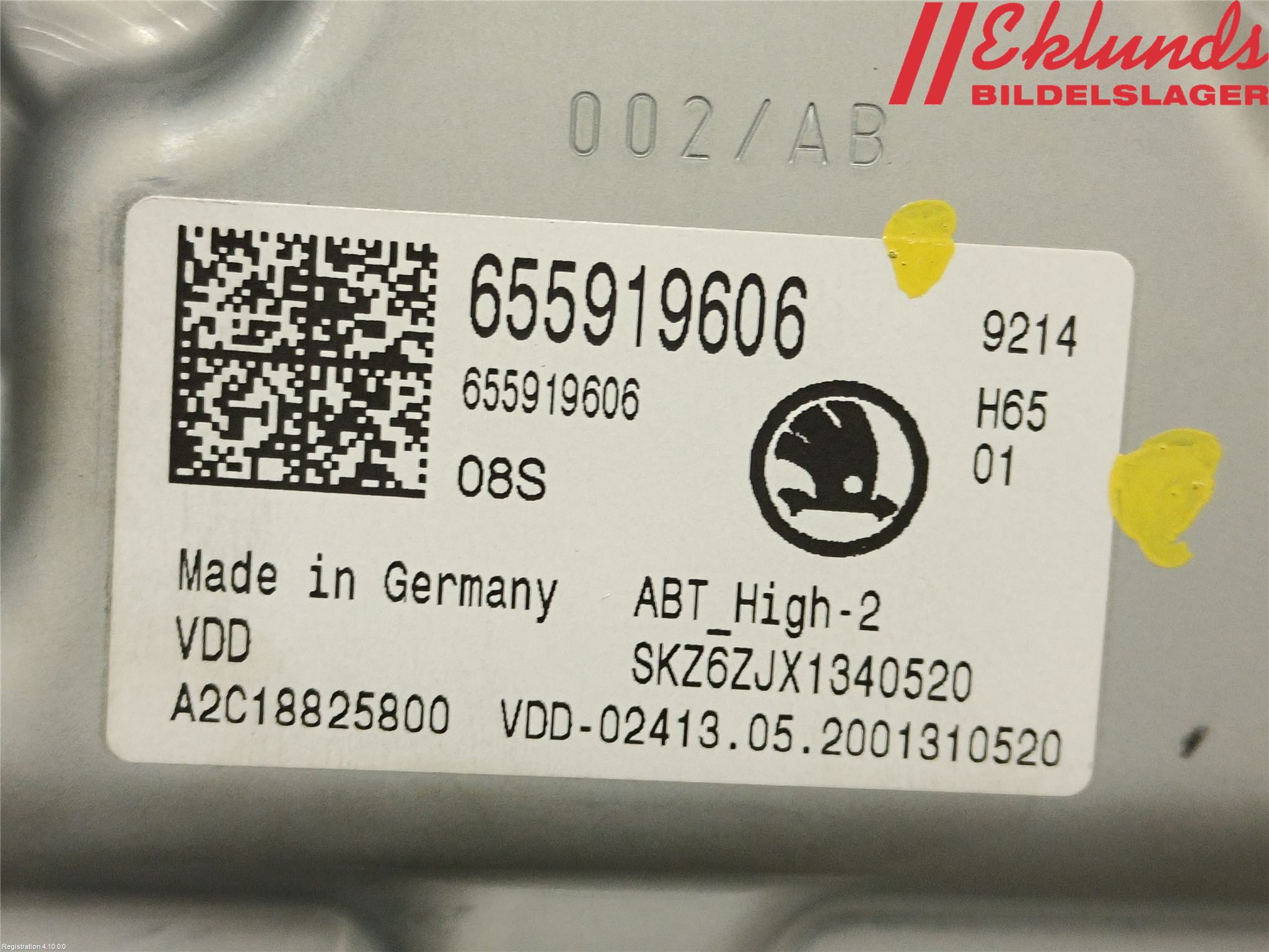 Skoda SCALA 19- Multifunktionsdisplay