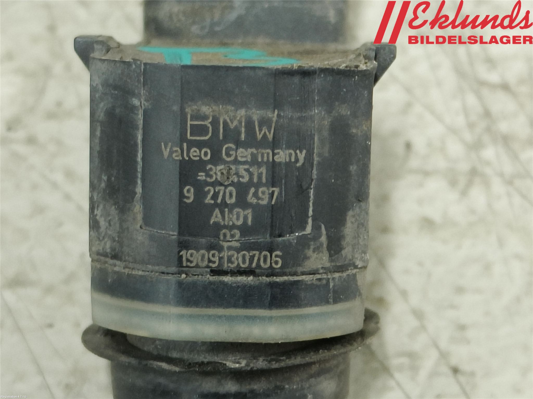 BMW 5 F10/F11/F18 09-17 Parkeringshjälp Backsensor