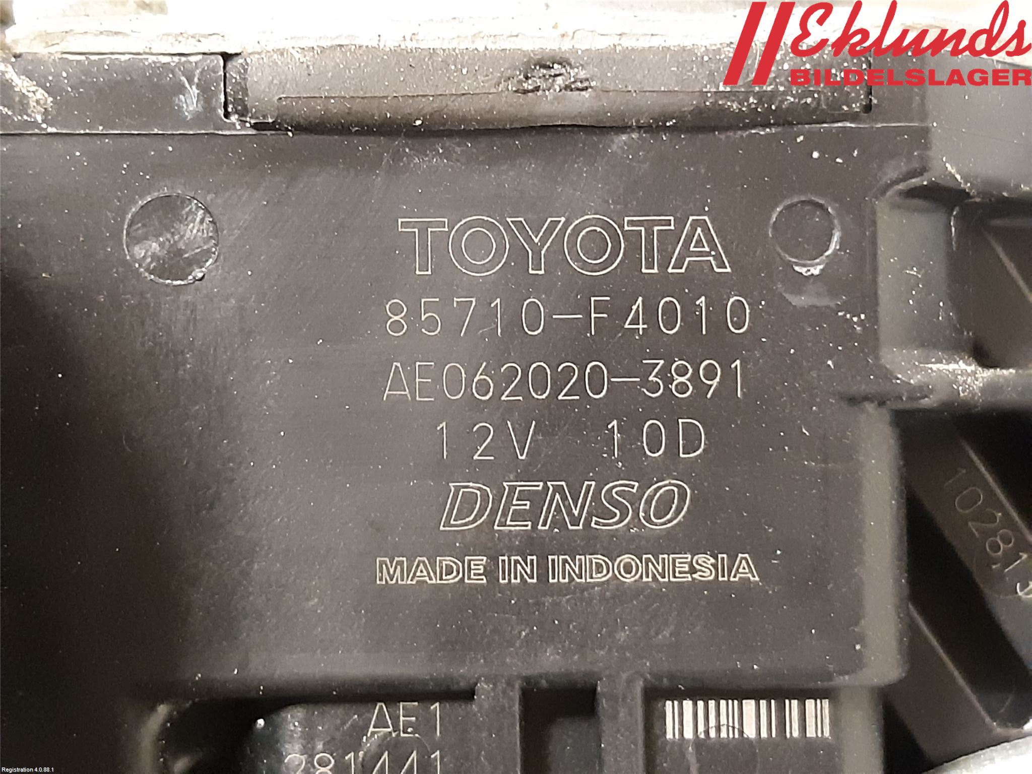 Toyota C-HR 16-23 Fönsterhiss El Kompl