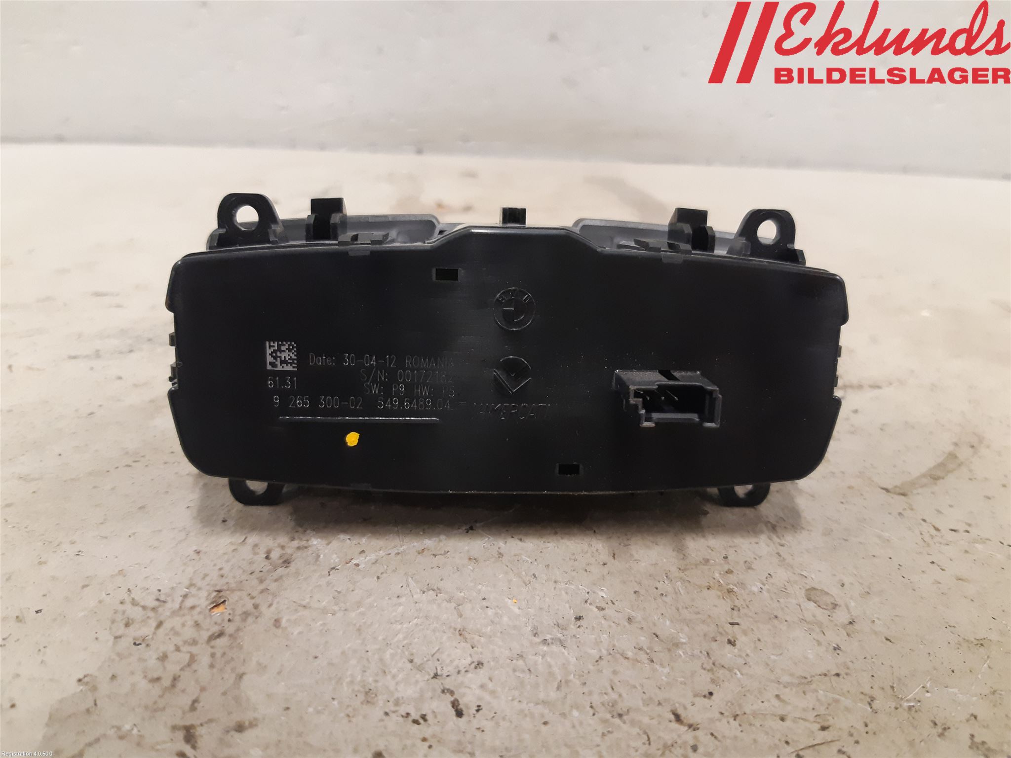 BMW 1 F20/F21 11-19 Strömställare Ljus
