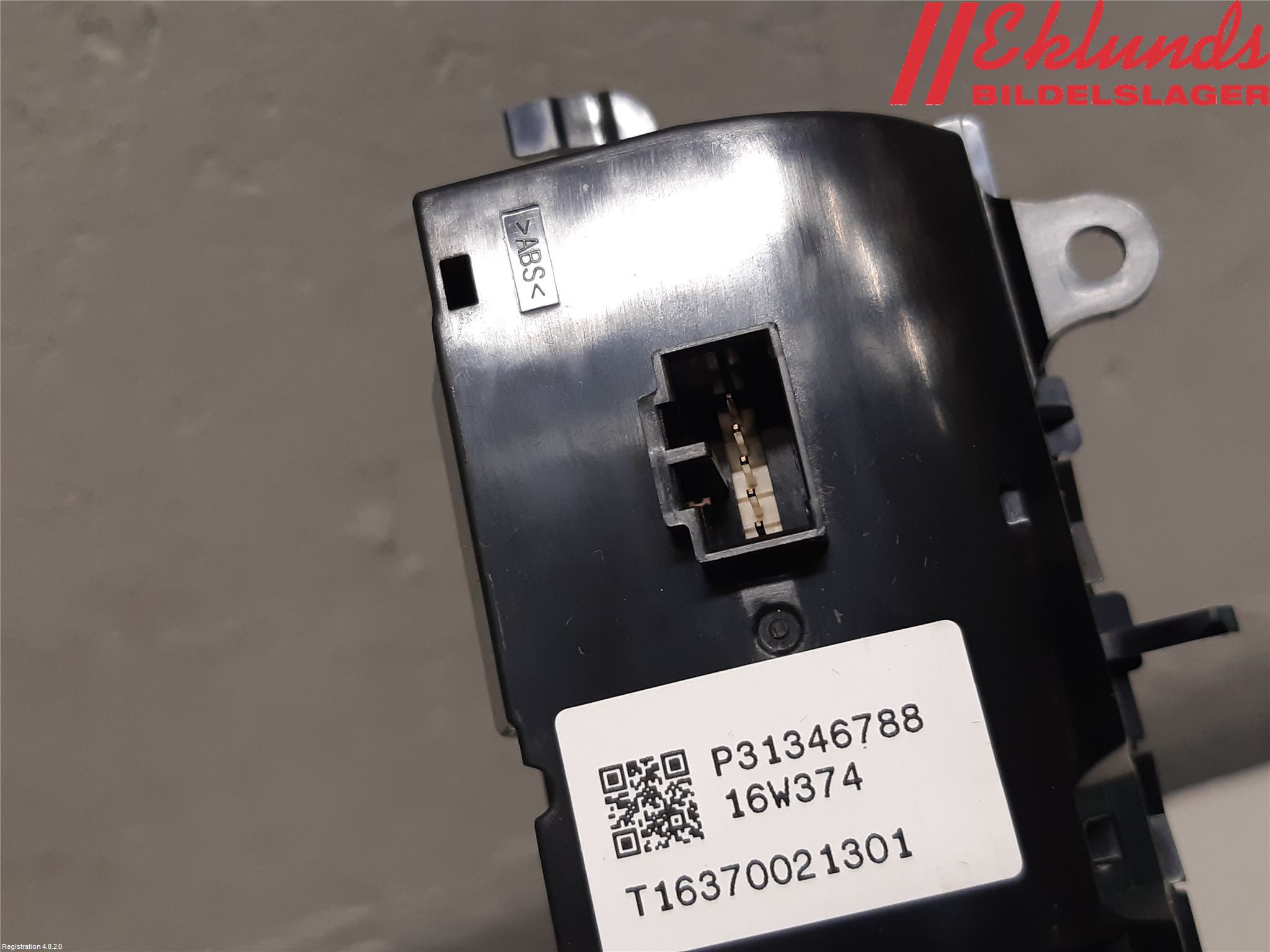 Volvo XC90/RECHARGE 16- Strömställare Fläkt