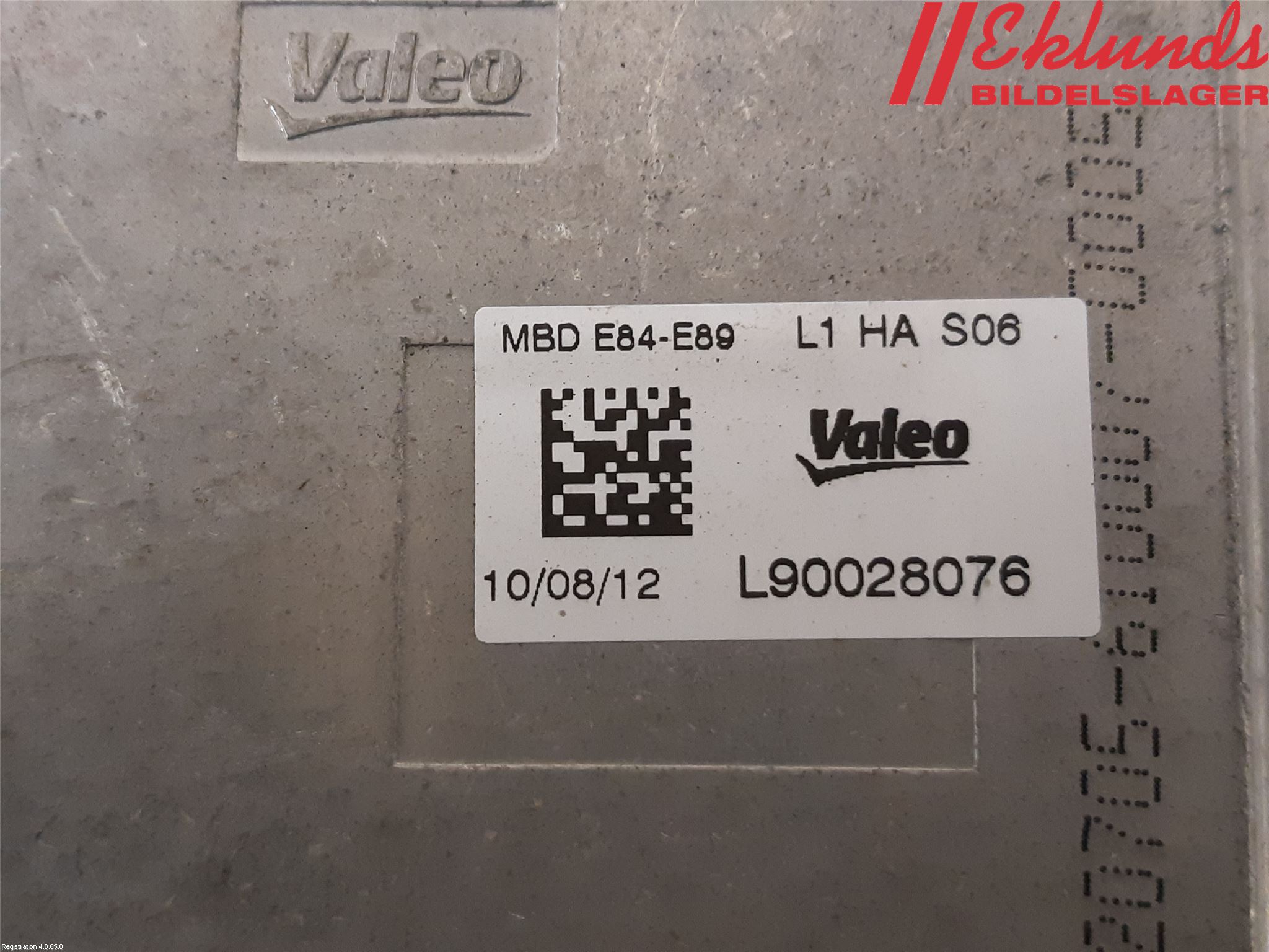 BMW X1 E84 10-15 Styrenhet Strålkastare