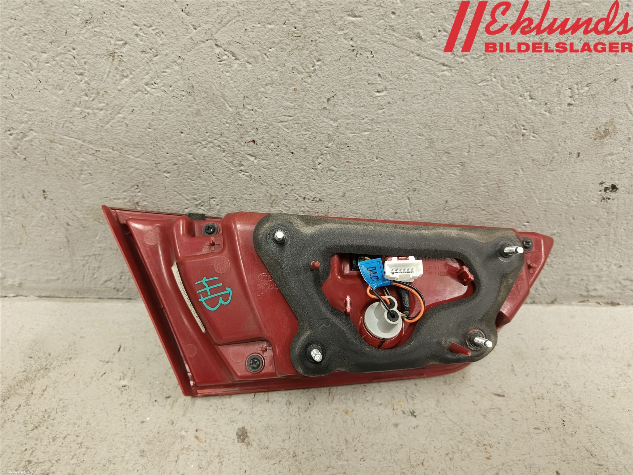 Kia OPTIMA 16-20 Bakljus Lucka Hö