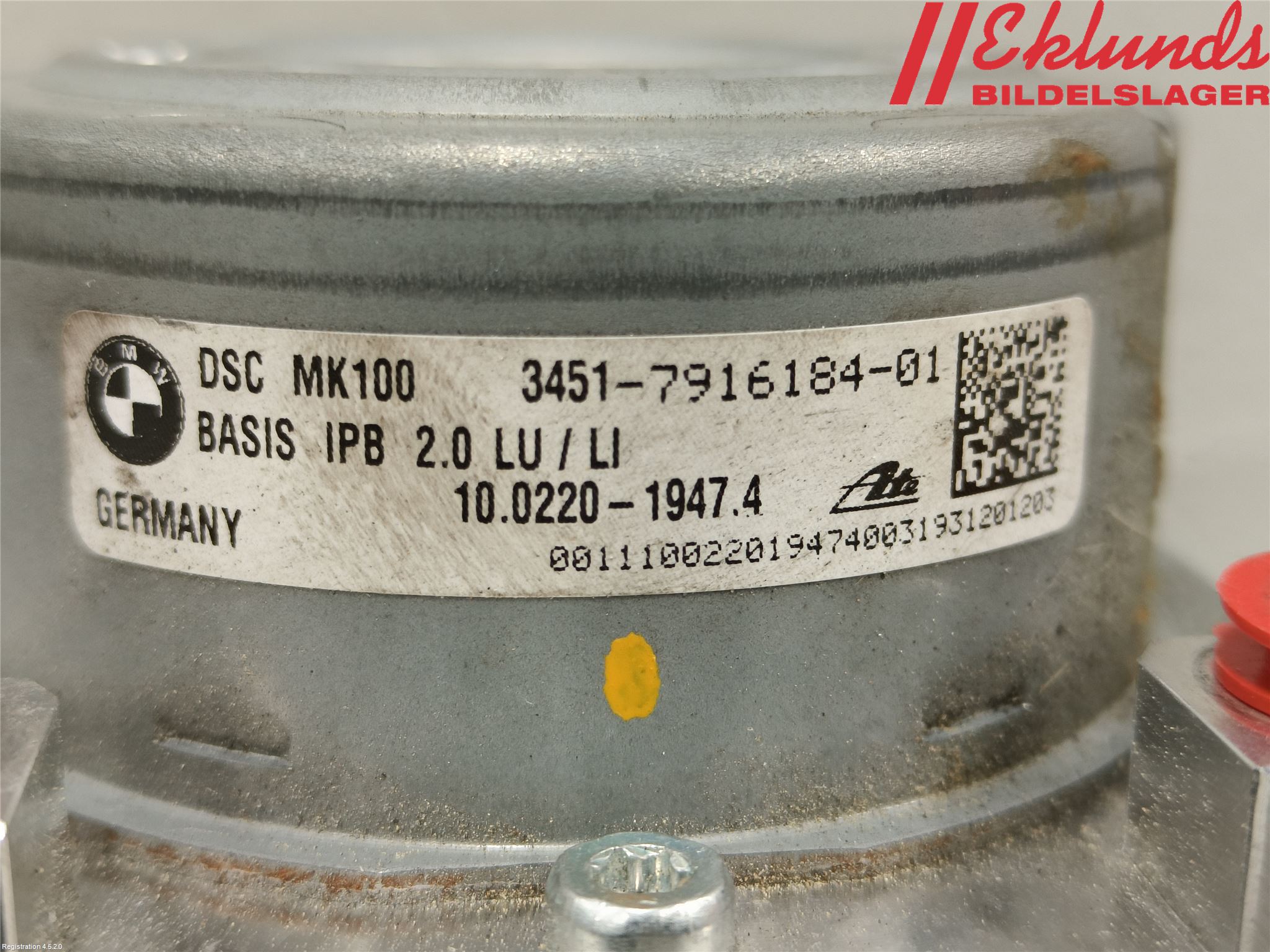 BMW X1 F48 15-22 Abs Hydraulaggregat