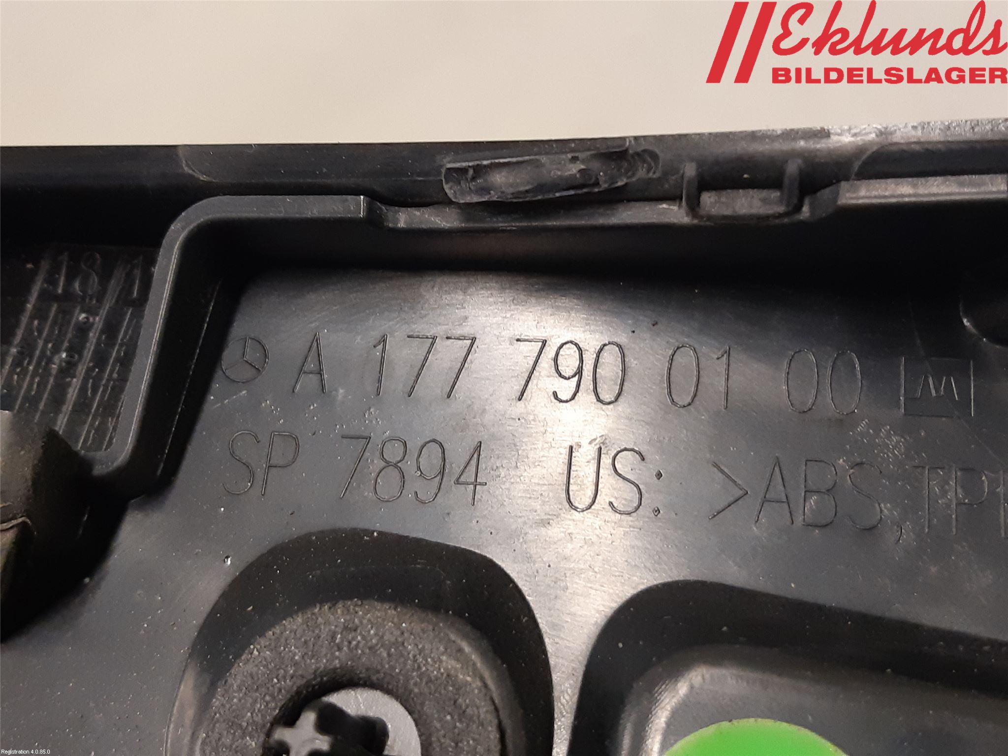 Mercedes-Benz MB A-KLASS (W177) 18- Spoiler Baklucka