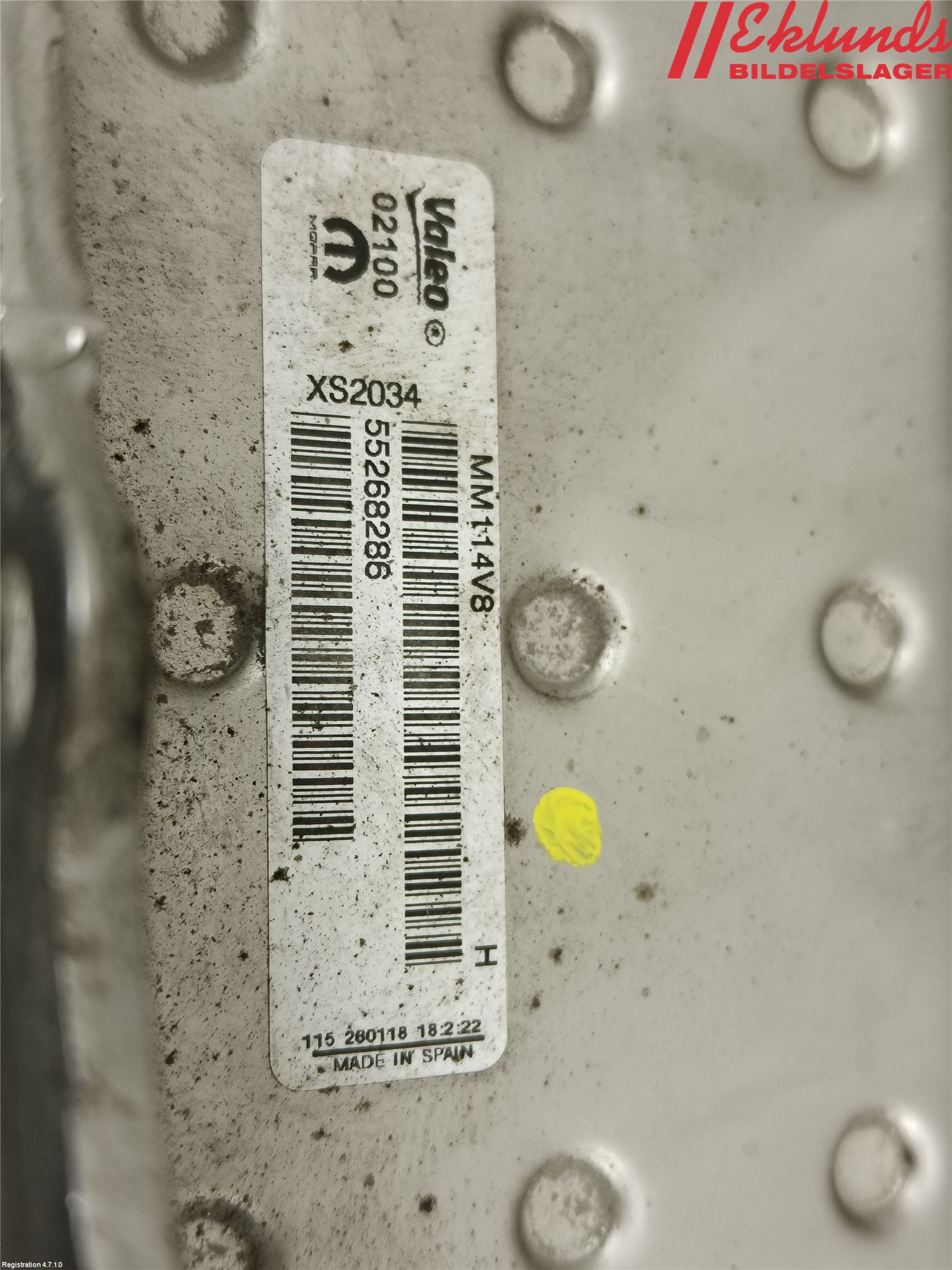 Opel COMBO D 12-18 Avgaskylare