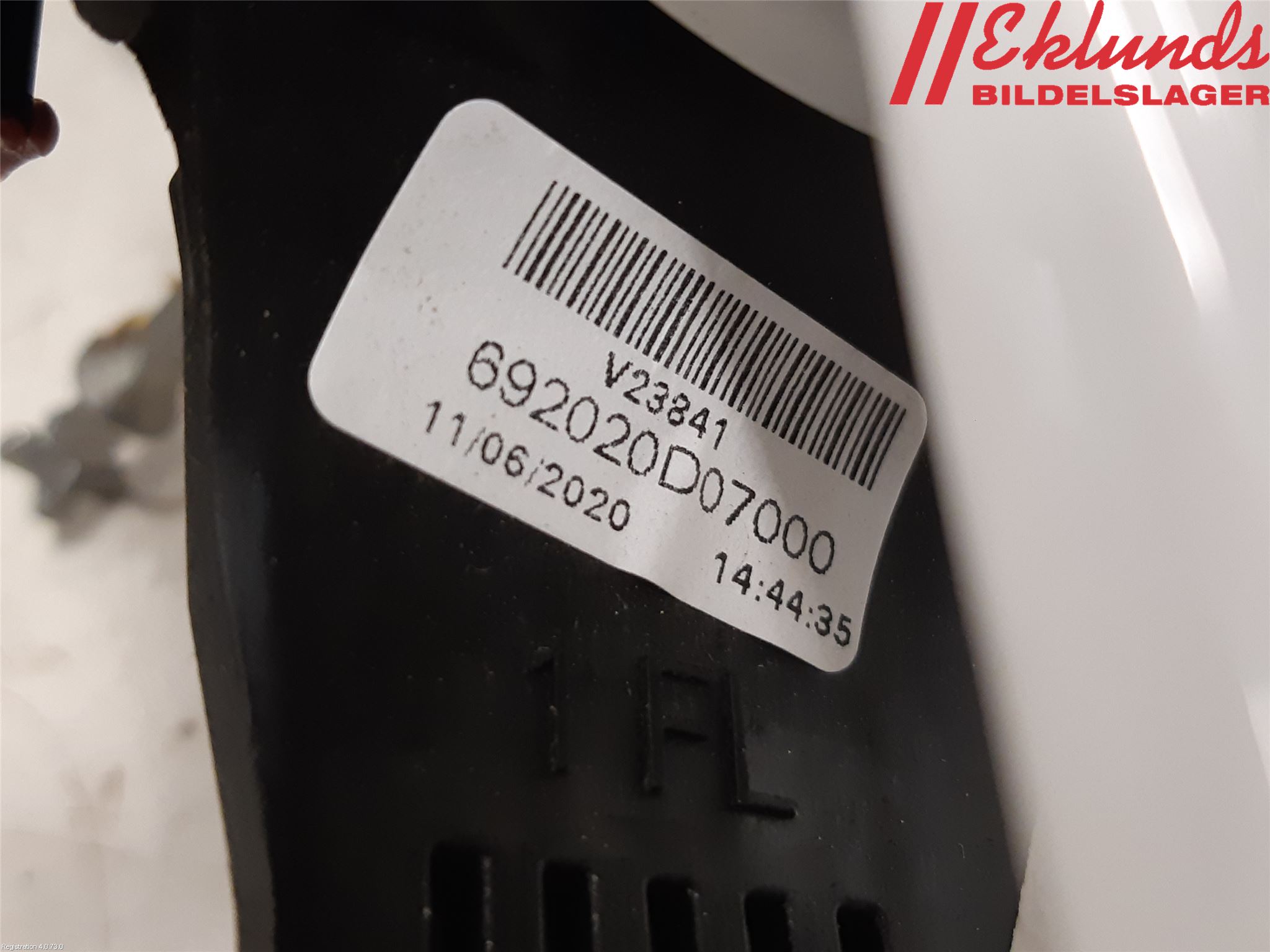 Toyota YARIS XP130 15-20 Dörrhandtag Yttre Vä