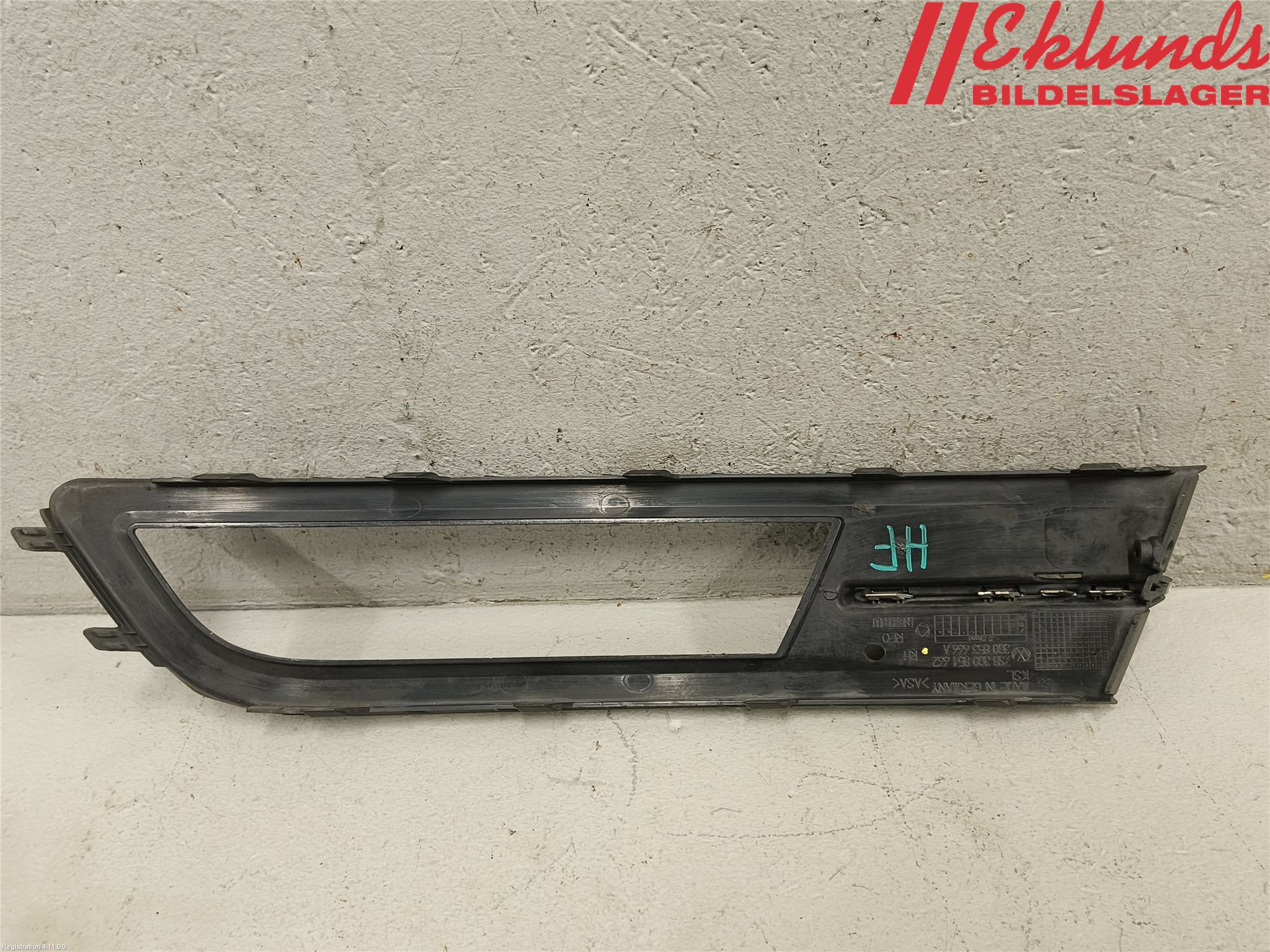 Volkswagen VW PASSAT 15-19 Dimljussarg Fram