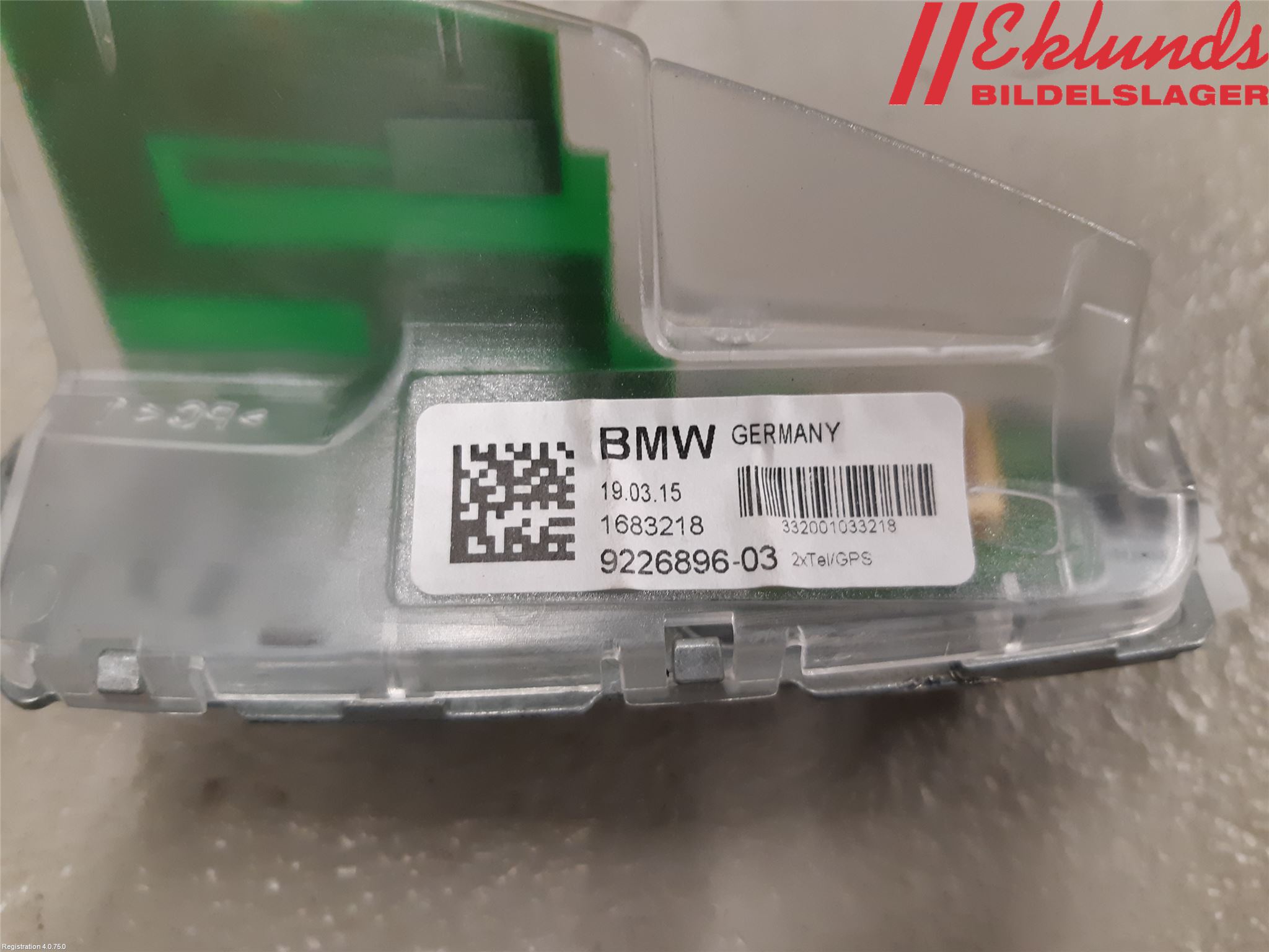 BMW X6 F16 14-19 Antenn