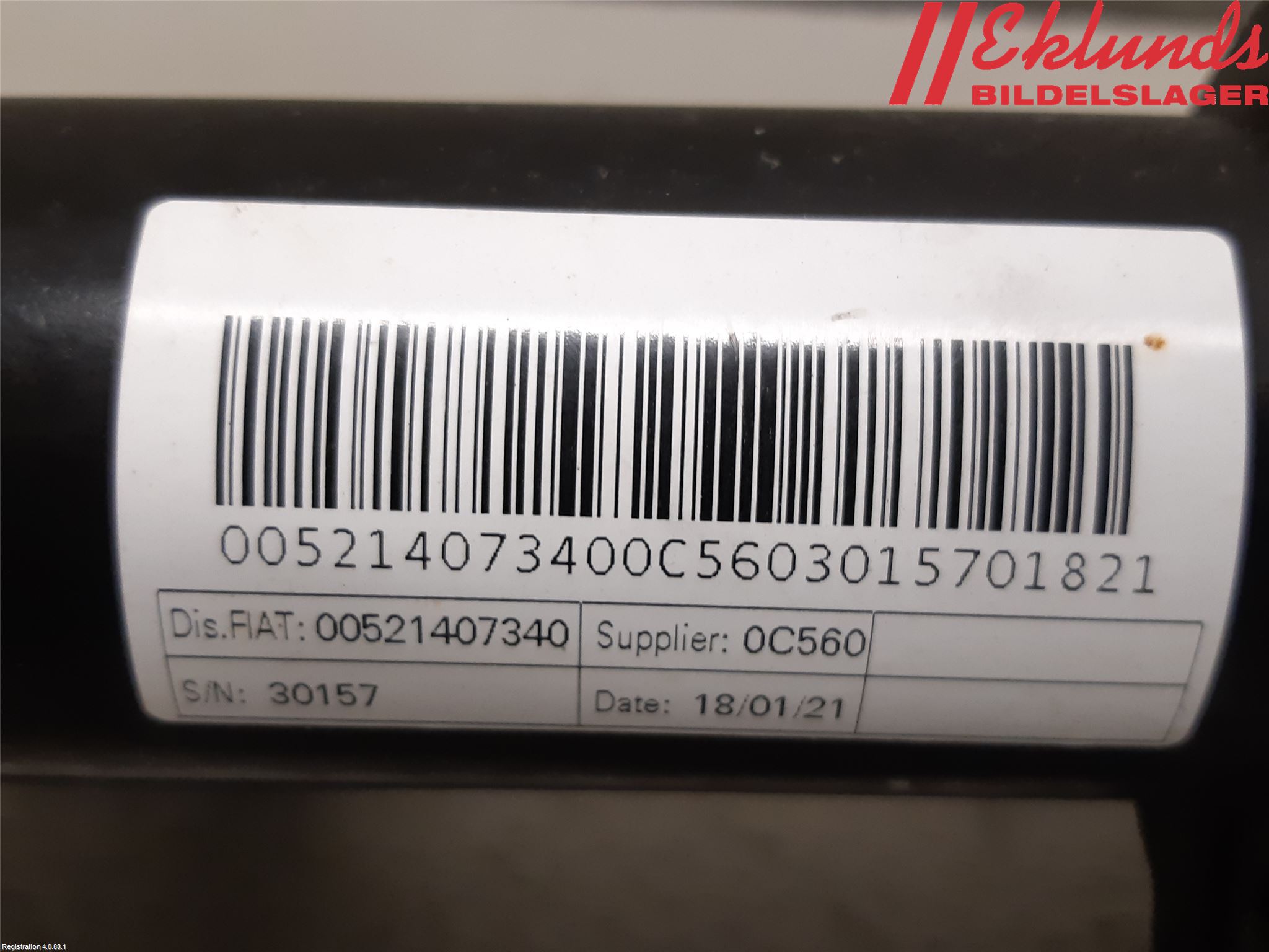 Fiat 500X 15- Fjäderben Bak Höger