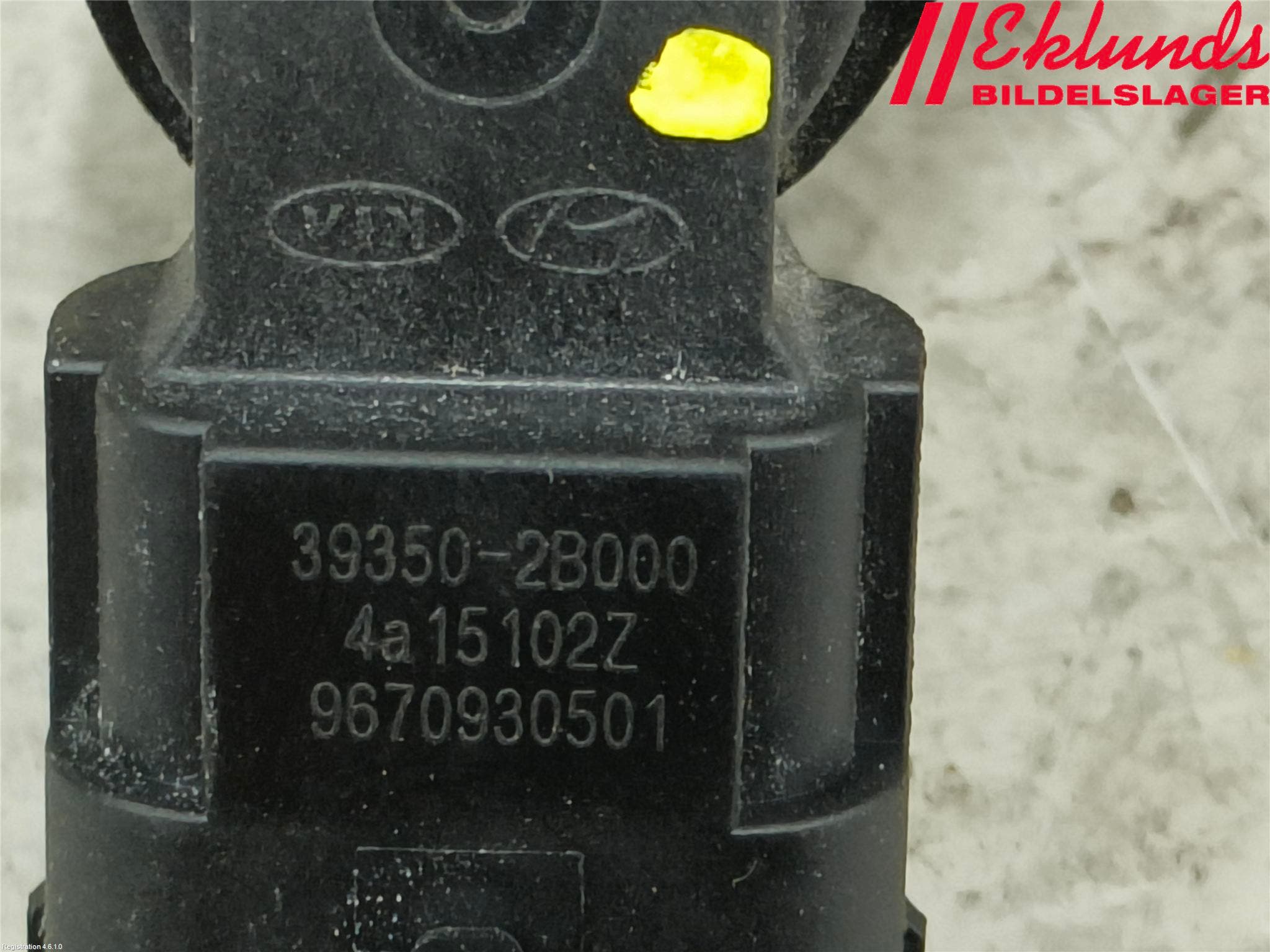 Hyundai i20 PB 09-14 Givare Varvtal-Tändläge