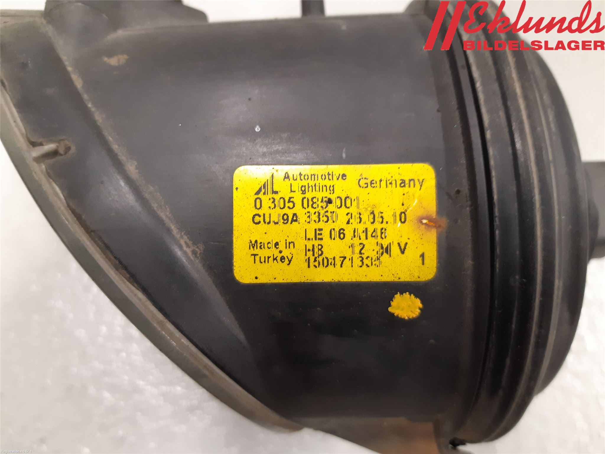 Volvo V50 08-12 Dimljus-Varselljus Fram