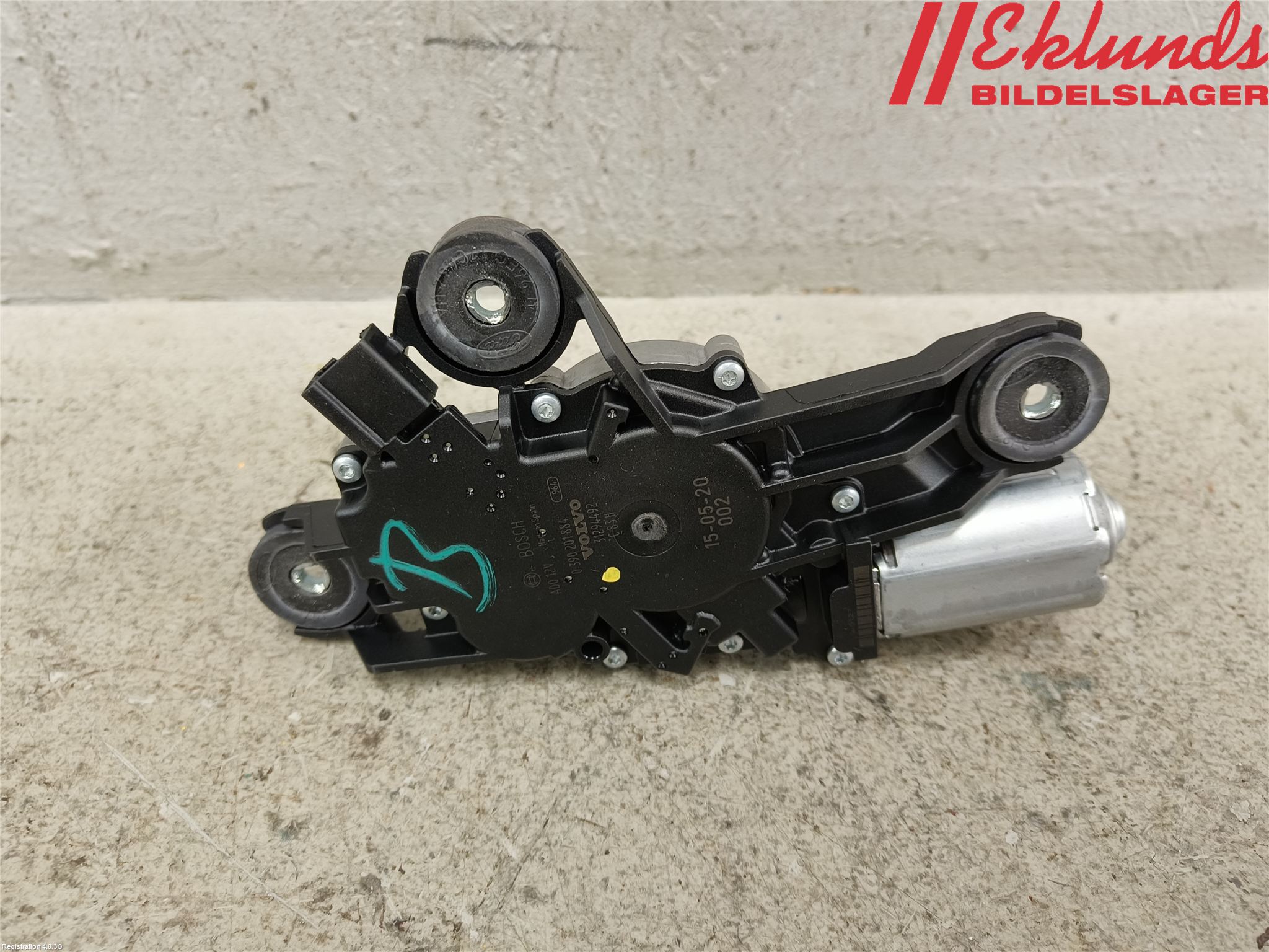 Volvo V40 CROSS COUNTRY 13-19 Torkarmotor Baklucka