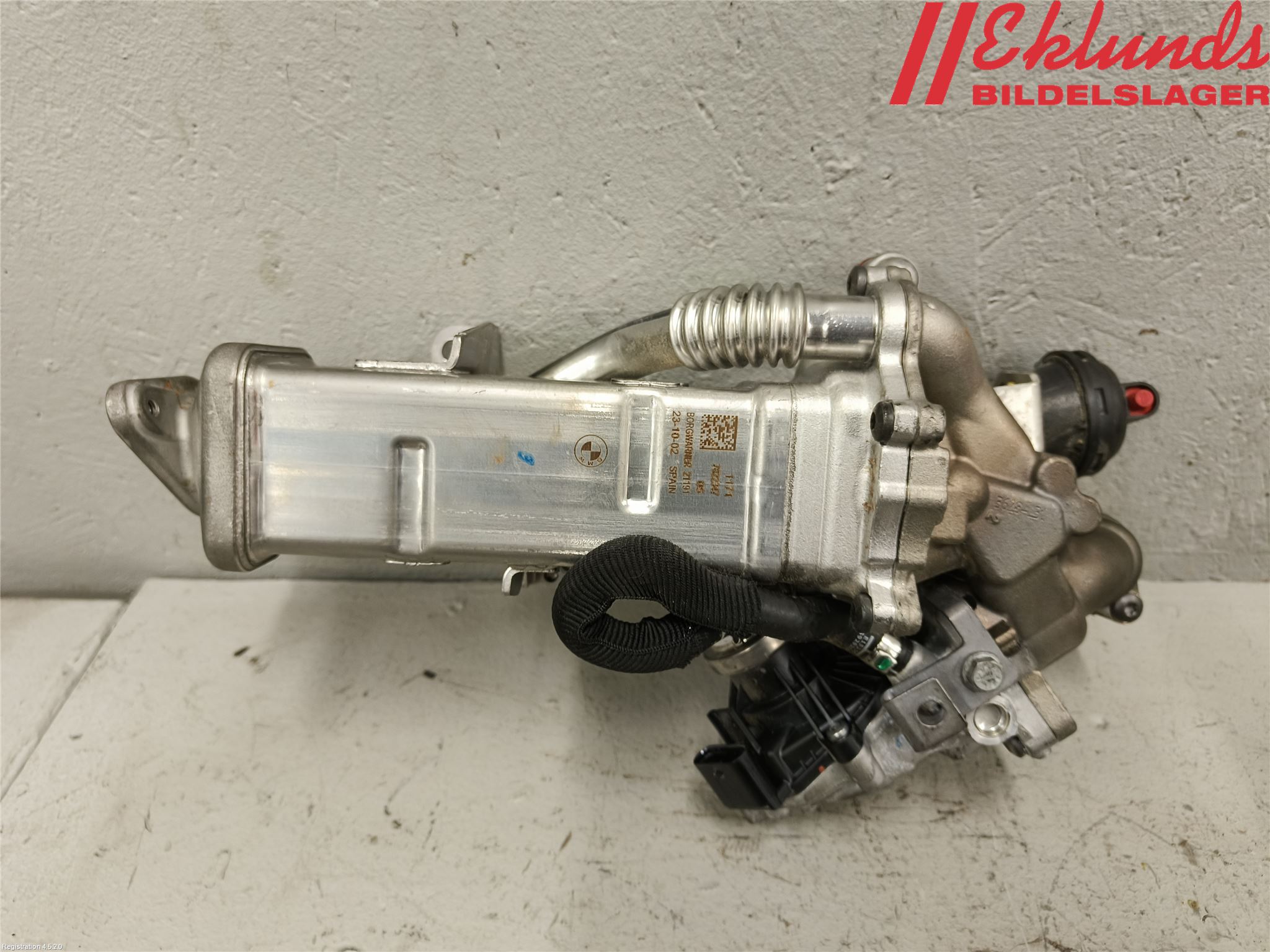 BMW 3 GT F34 13-19 Avgaskylare