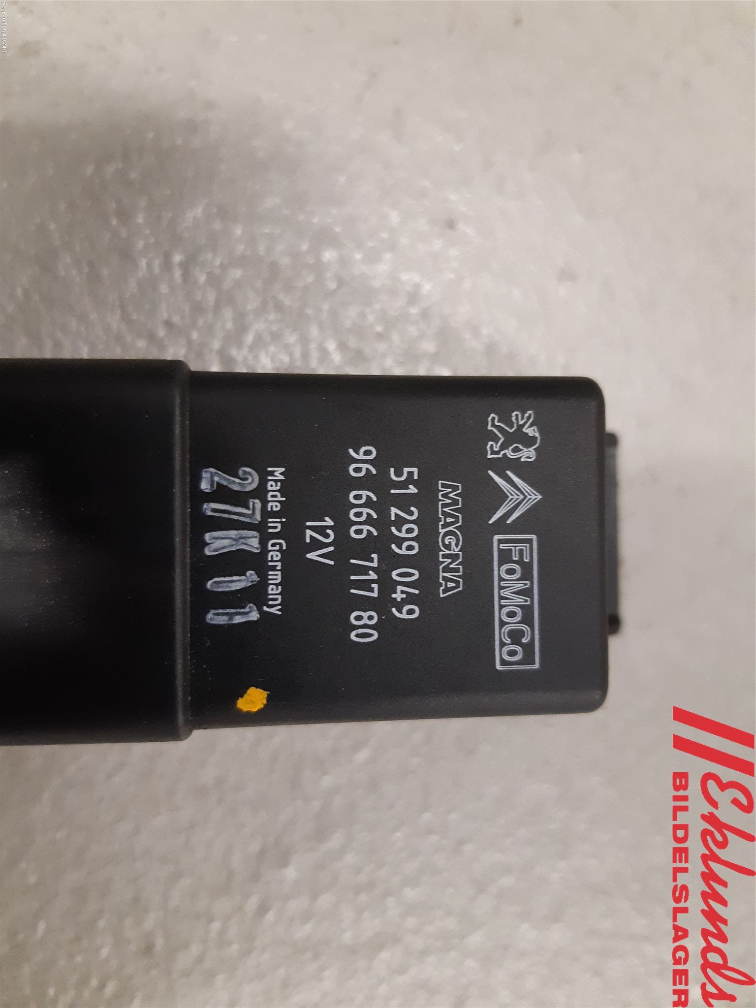 Volvo V60 11-13 Relä Glödning Diesel