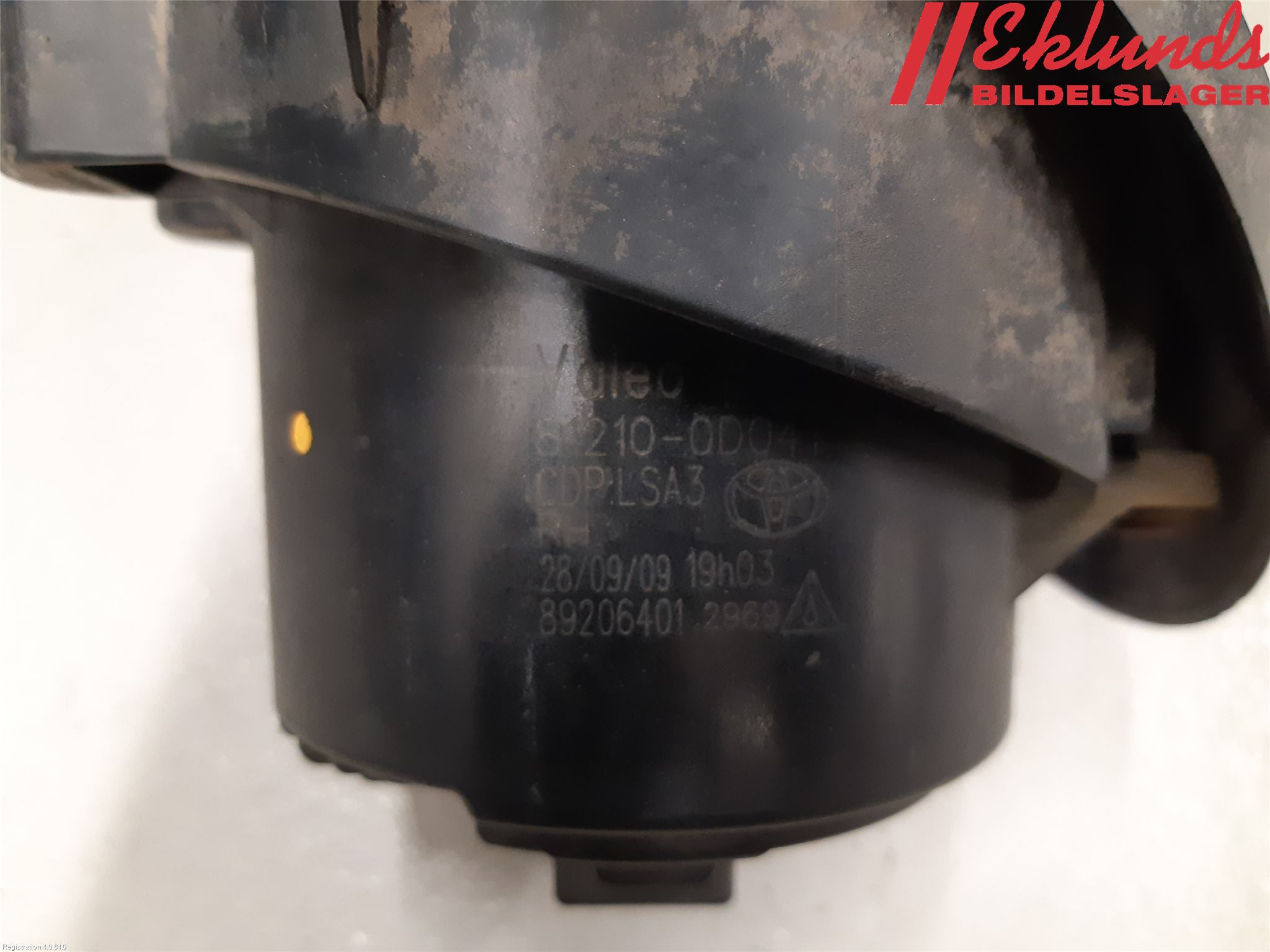 Toyota AVENSIS 09-15 Dimljus-Varselljus Fram