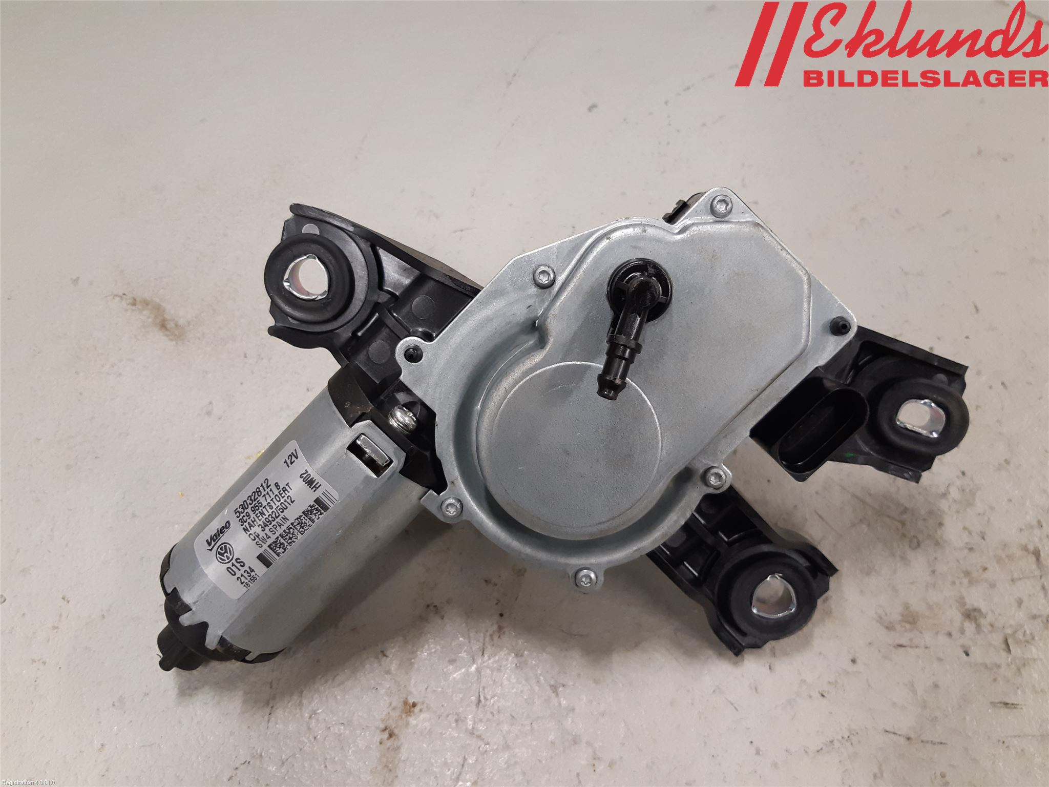 Volkswagen VW PASSAT 11-14 Torkarmotor Baklucka