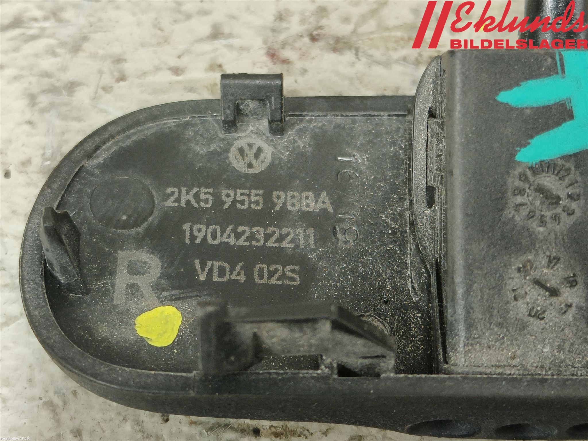 Volkswagen VW CADDY 16-20 Spolarmunstycke Rutor