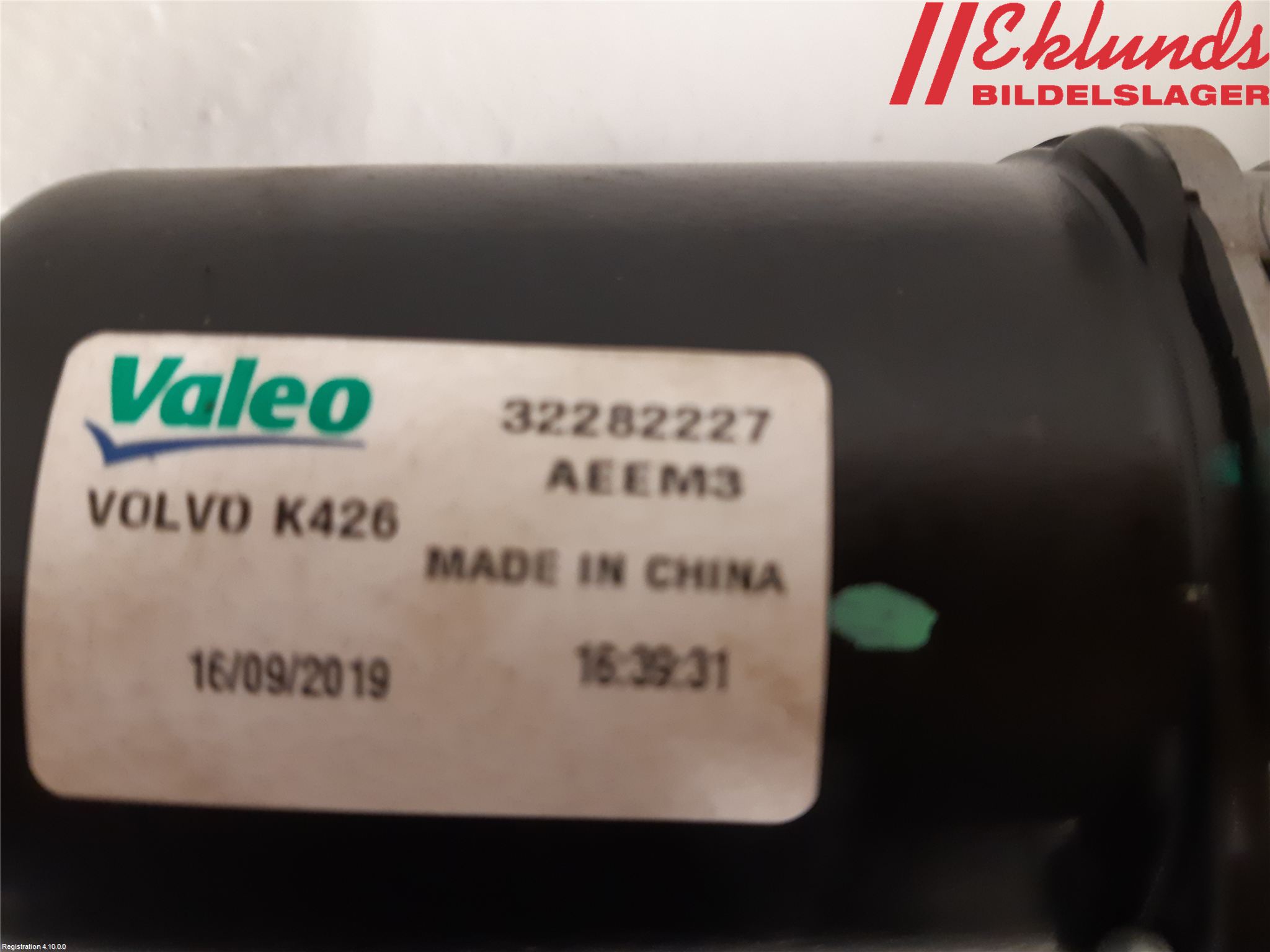 Volvo XC60 18- Torkarmotor Vindruta