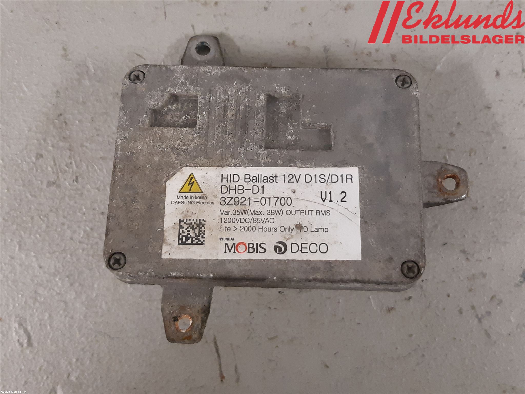 Hyundai i40 08-15 Styrenhet Strålkastare