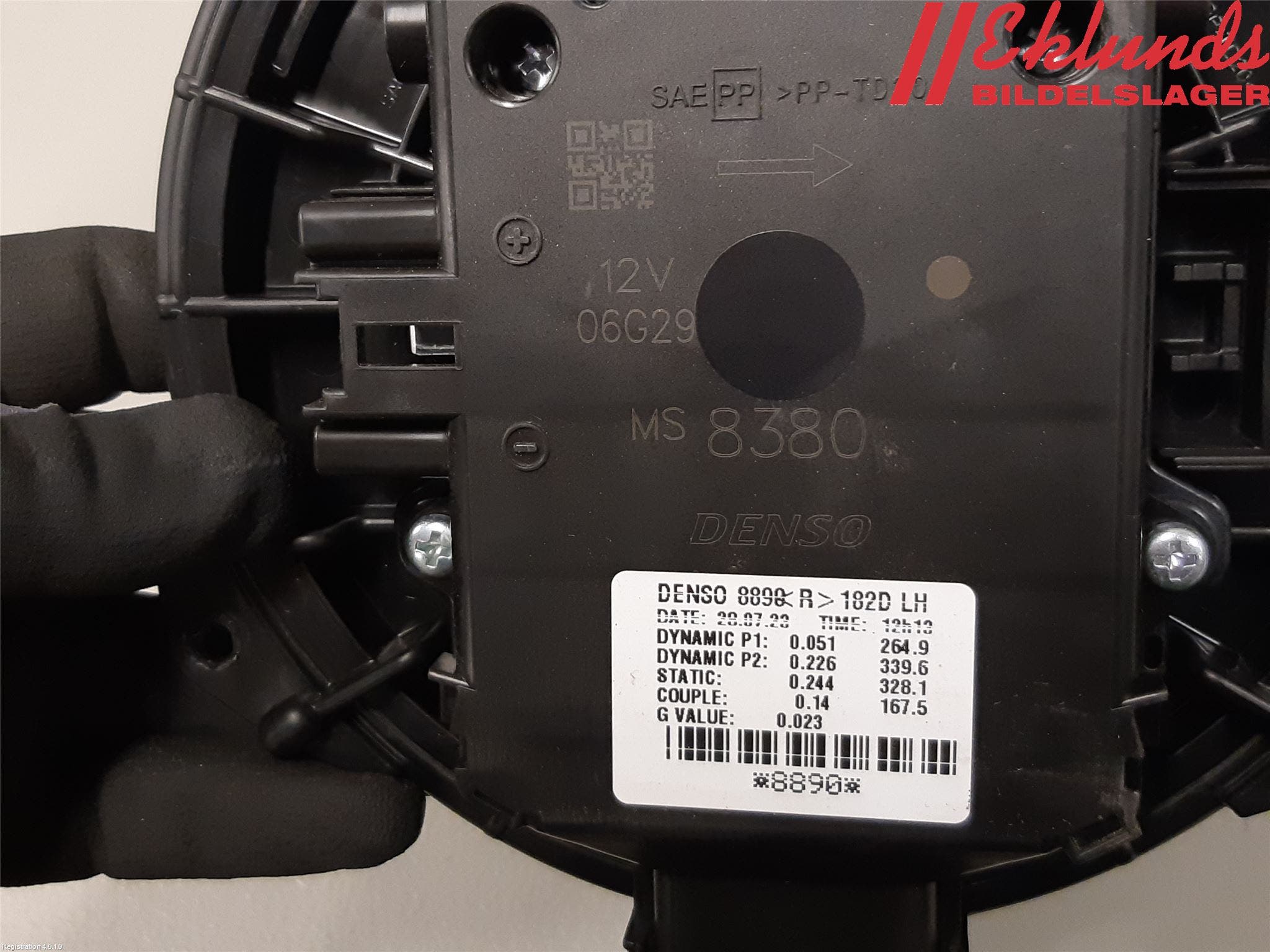 Toyota COROLLA 19- Ac Värmefläkt