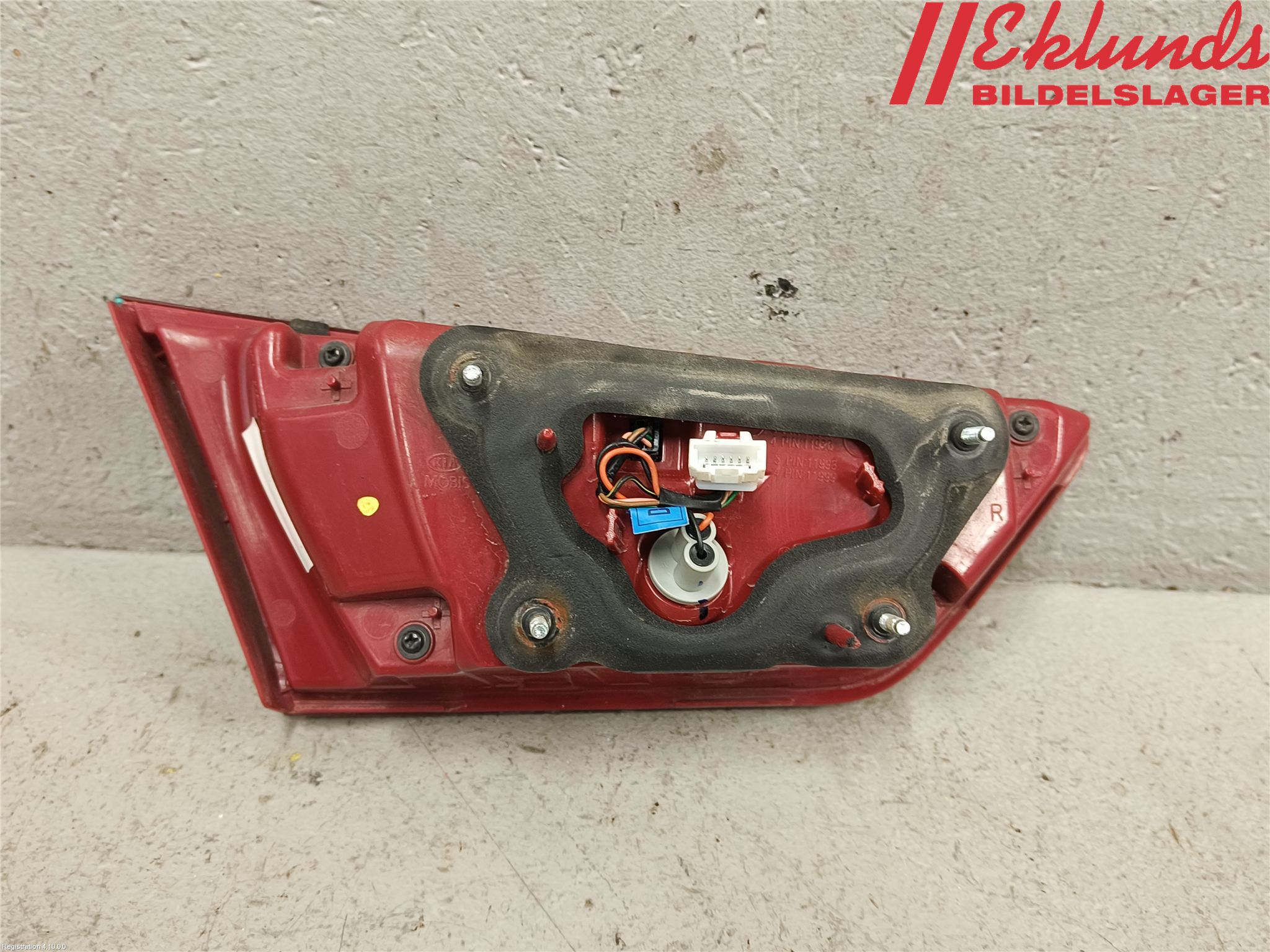 Kia OPTIMA 16-20 Bakljus Lucka Hö