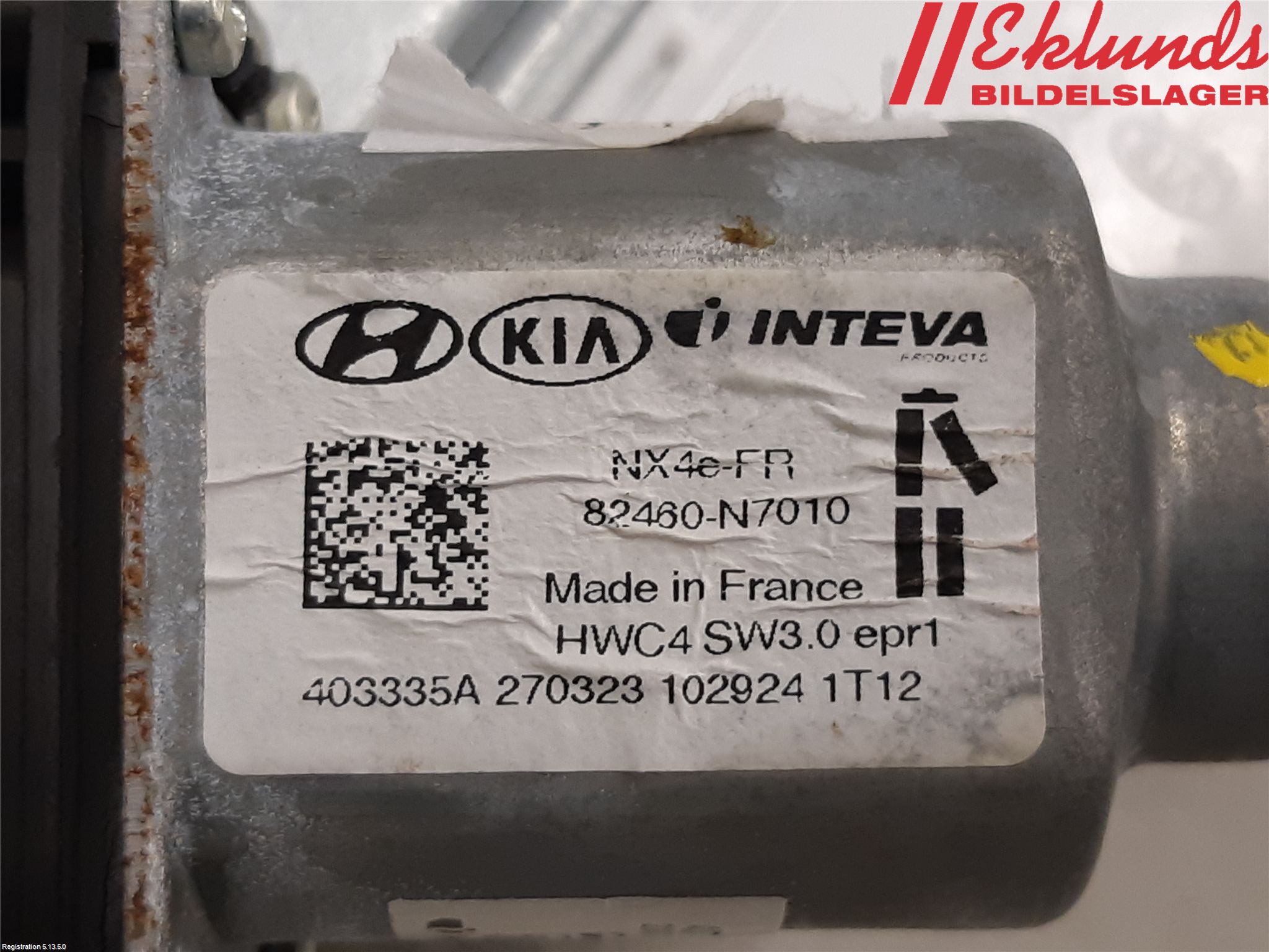 Hyundai TUCSON 05- Fönsterhiss El Kompl