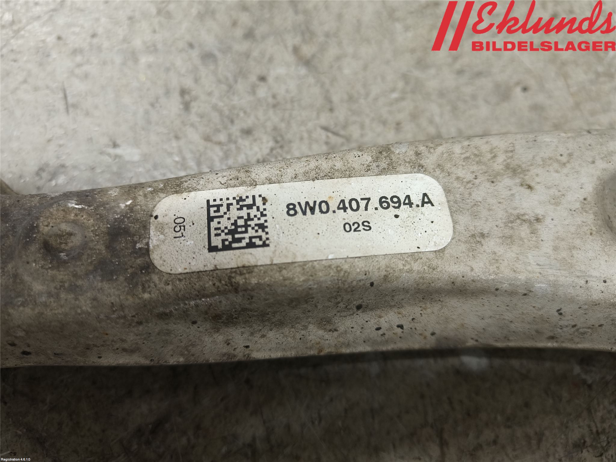 Audi A5 17- Bärarm Fram Undre Hö